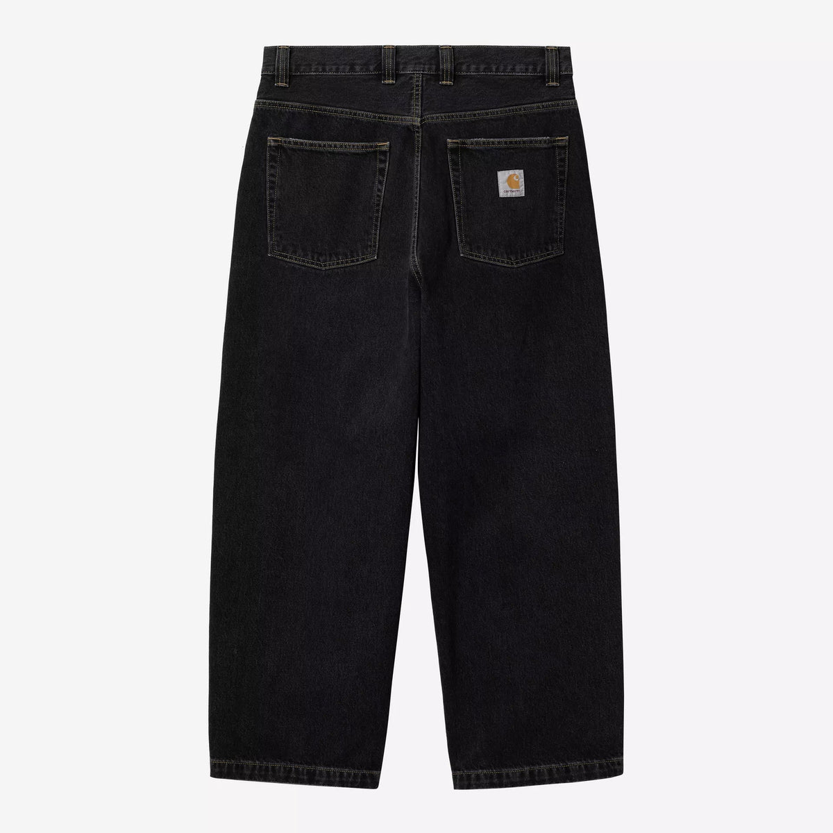 Carhartt WIP Brandon Pant - Black Stone Washed