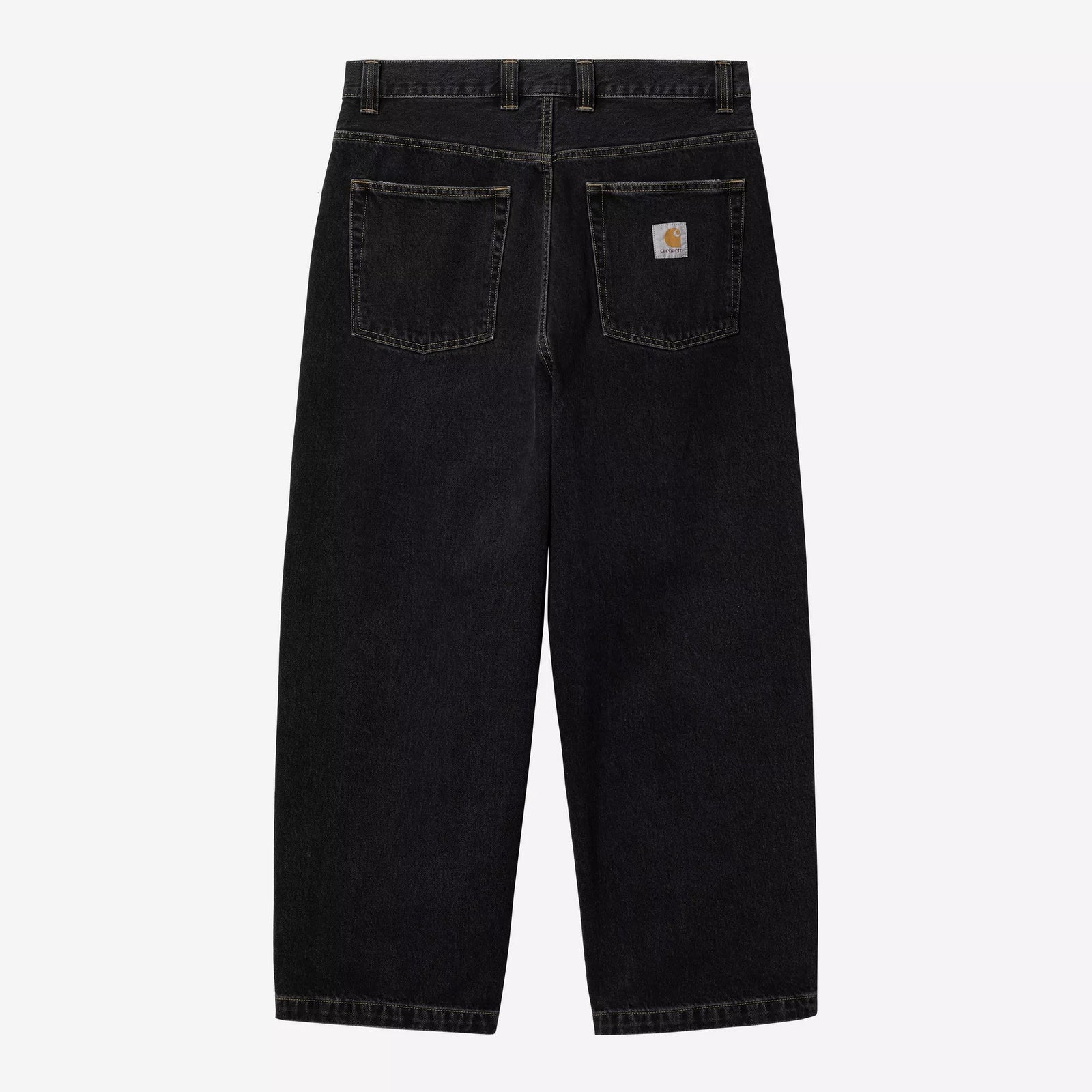 Carhartt WIP Brandon Pant - Black Stone Washed