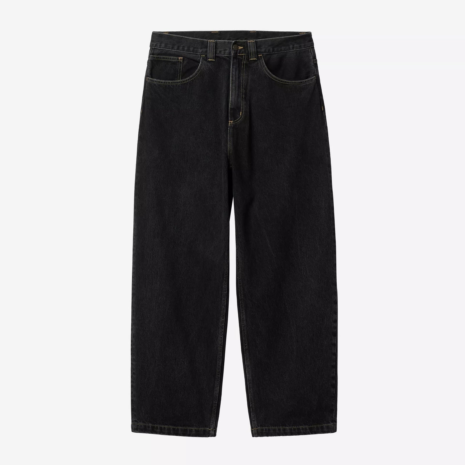Carhartt WIP Brandon Pant - Black Stone Washed