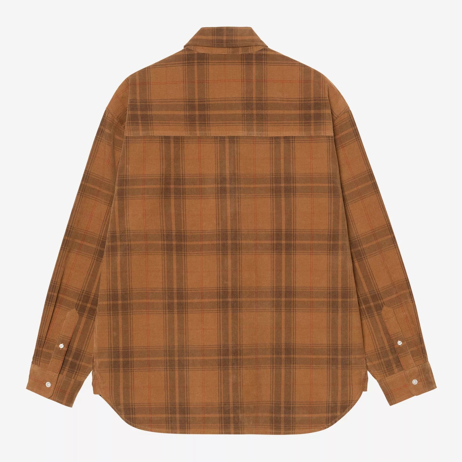 Carhartt WIP Wilber Shirt - Hamilton Brown