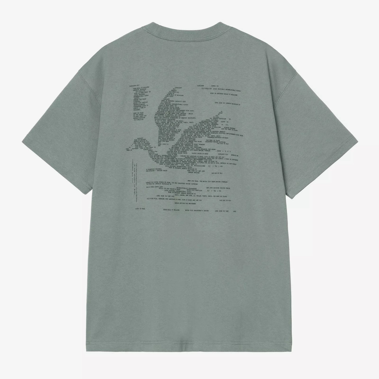 Carhartt WIP Punched T-Shirt - Velvet Green