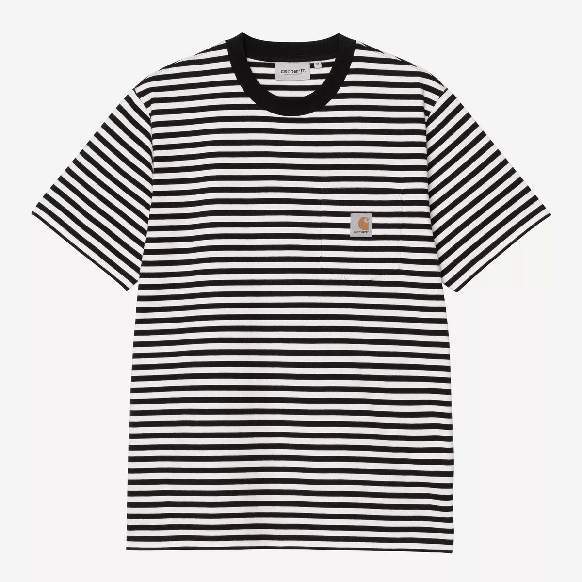Carhartt WIP Ezra Pocket T-Shirt - Black / Wax