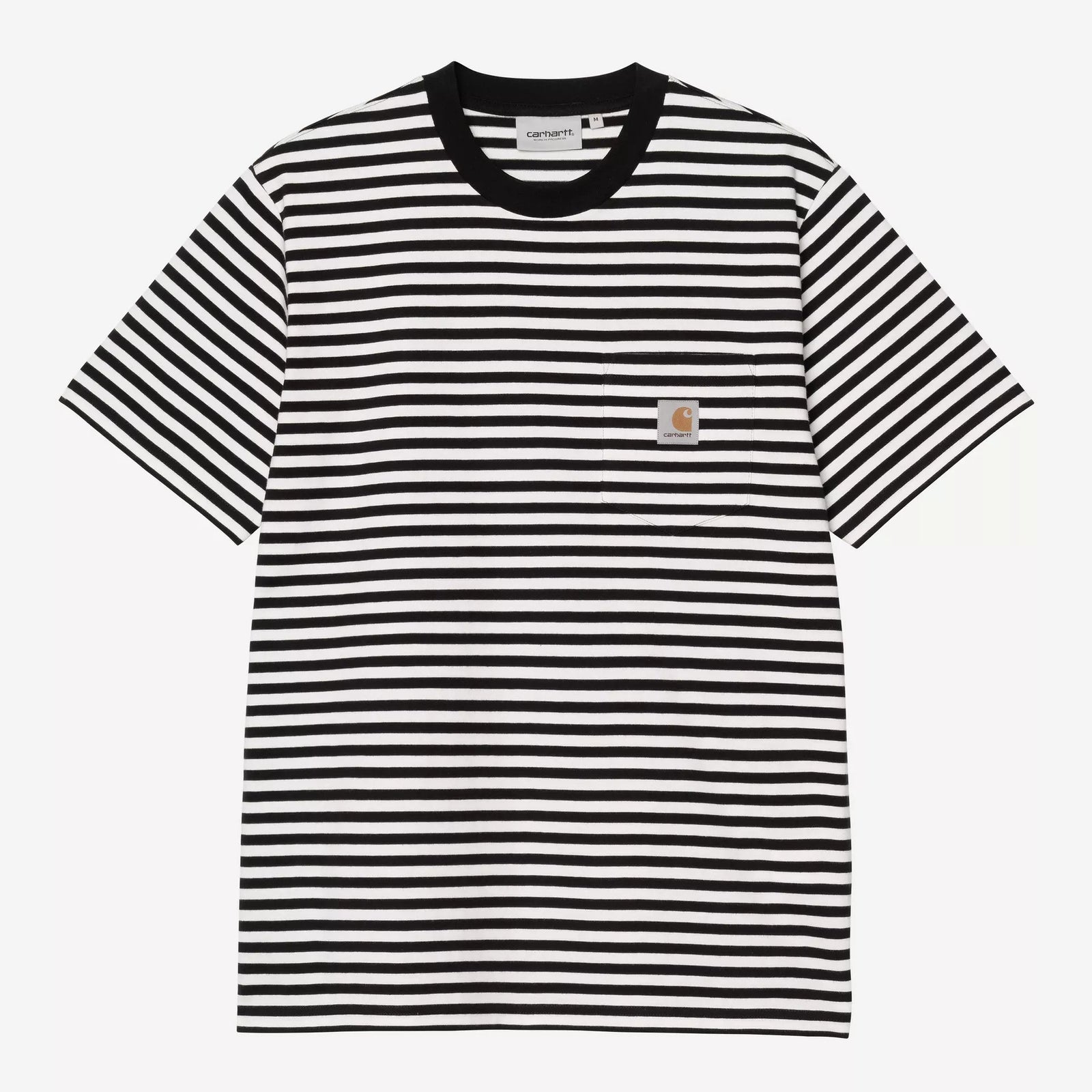 Carhartt WIP Ezra Pocket T-Shirt - Black / Wax