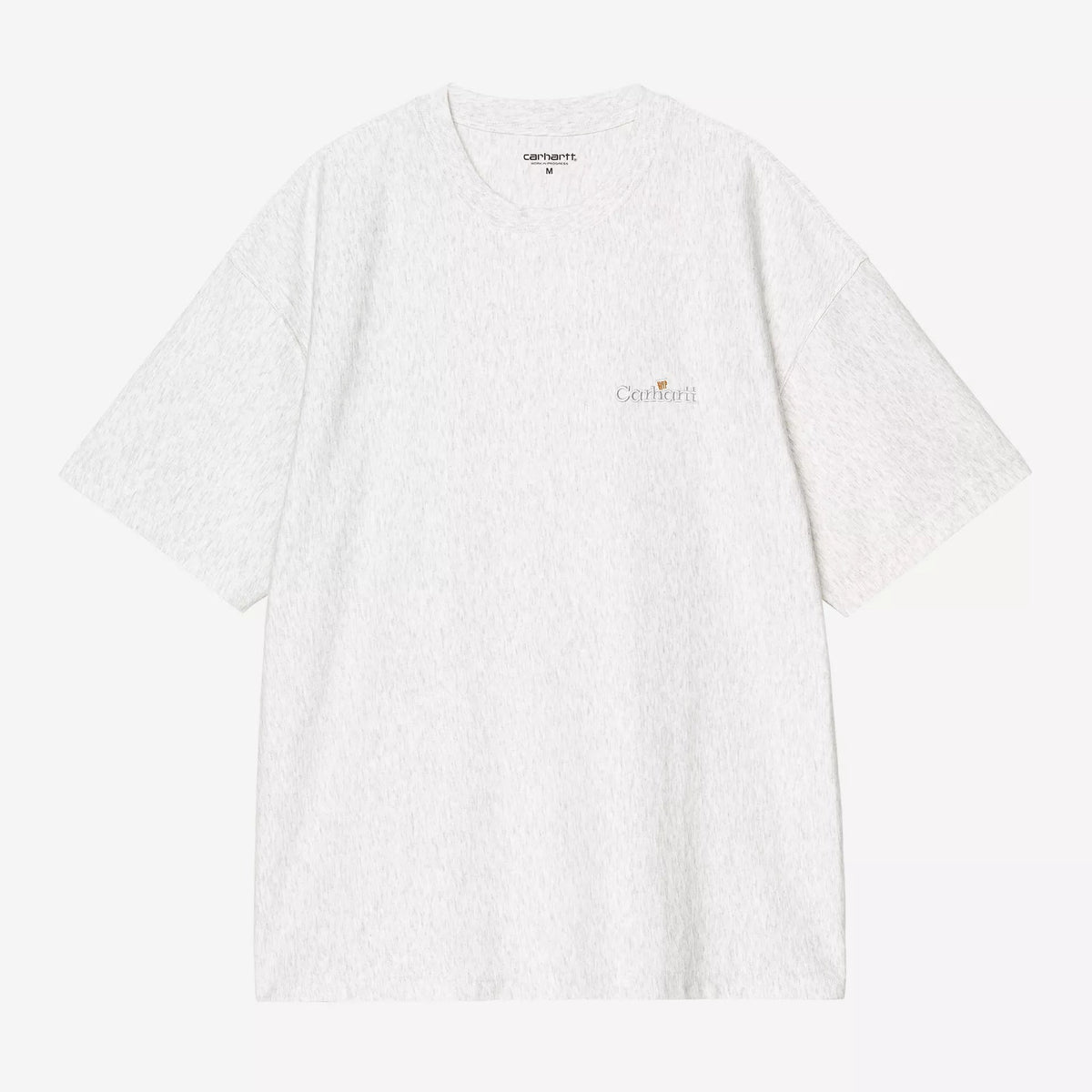 Carhartt WIP Label T-Shirt - Ash Heather