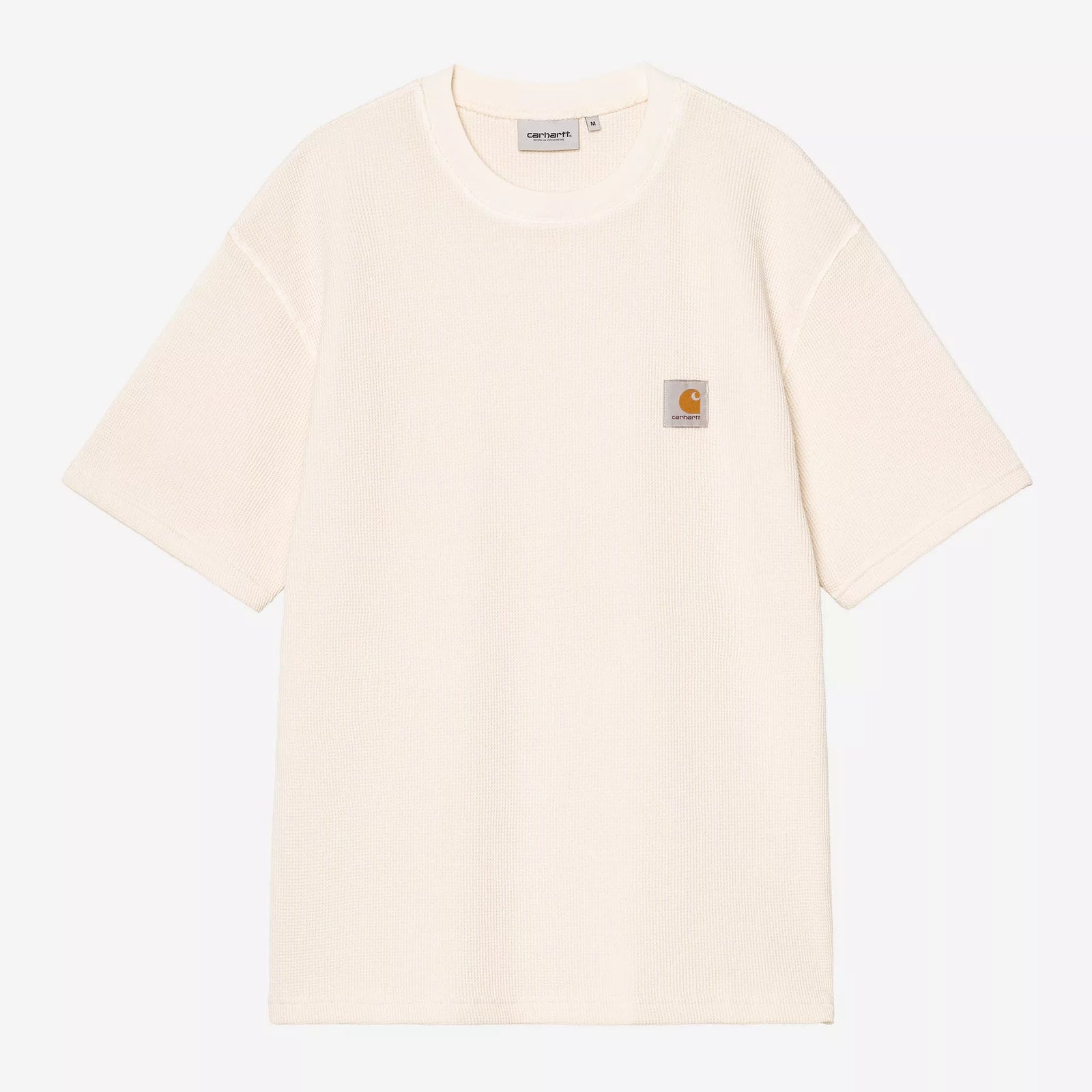 Carhartt WIP Nelson Waffle T-Shirt - Natural