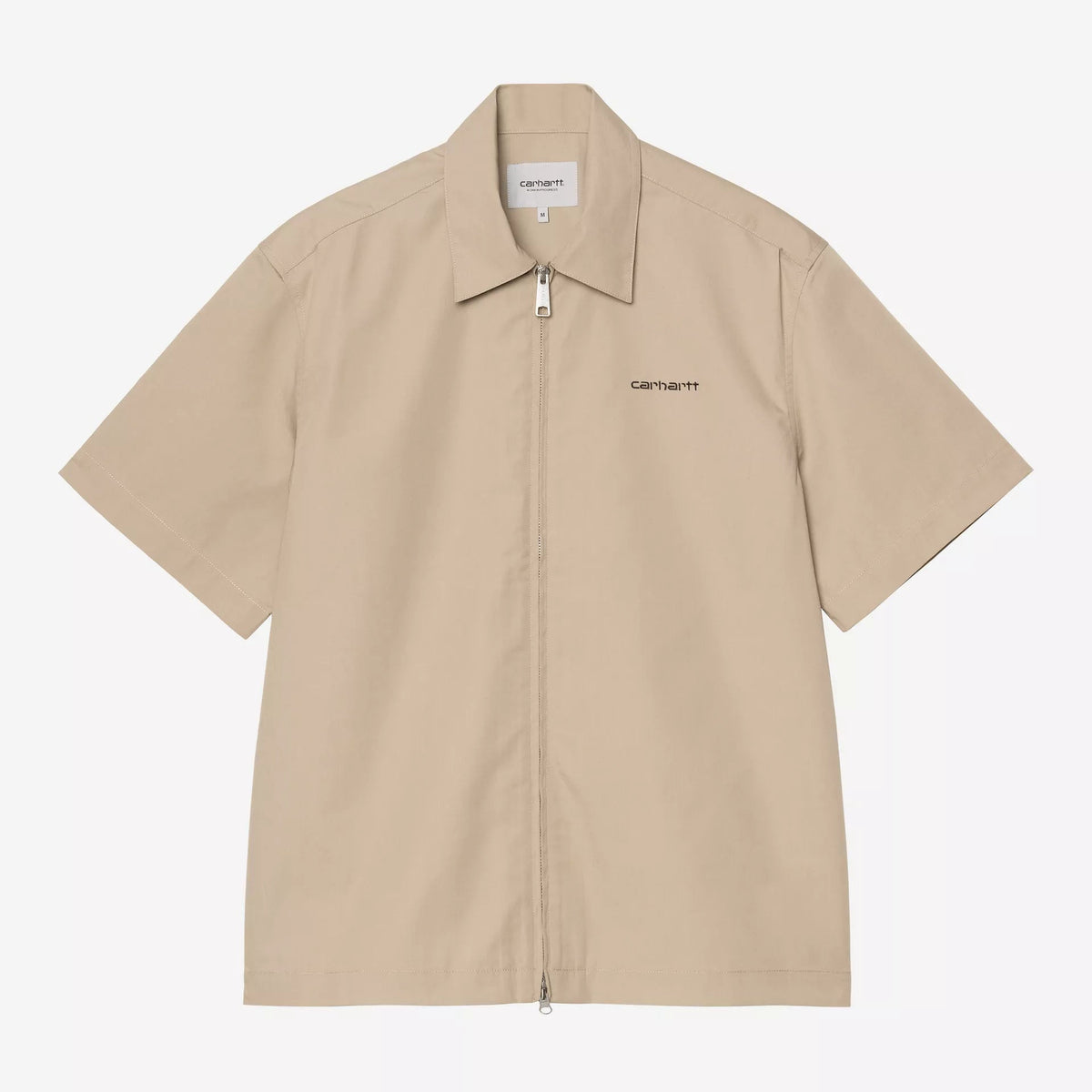 Carhartt WIP Postal Zip Shirt - Iroko / Black