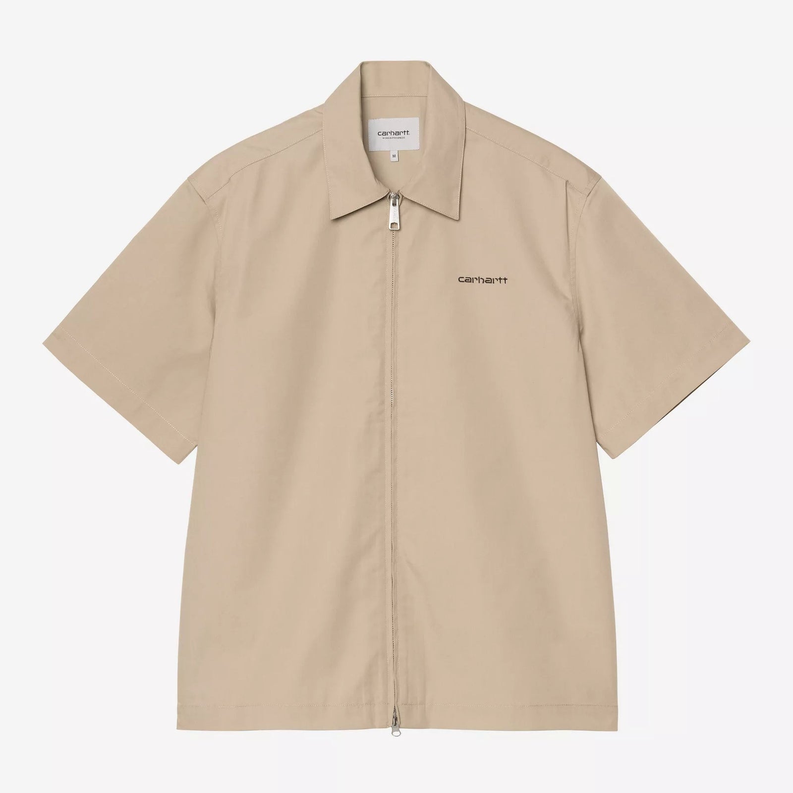 Carhartt WIP Postal Zip Shirt - Iroko / Black