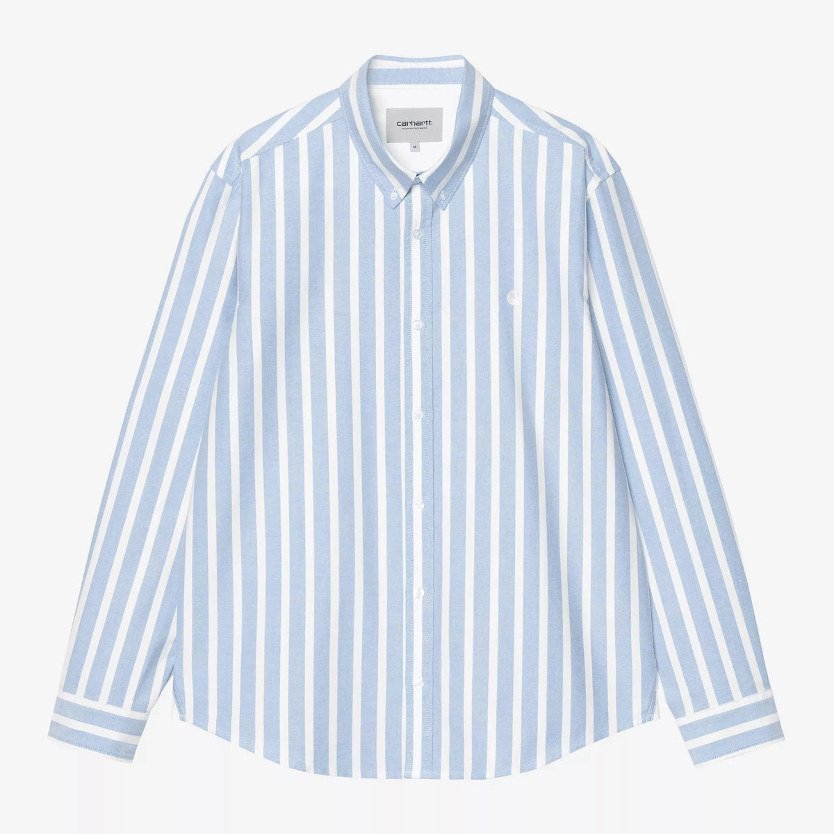 Carhartt WIP LS Deven Shirt - Bleach / White