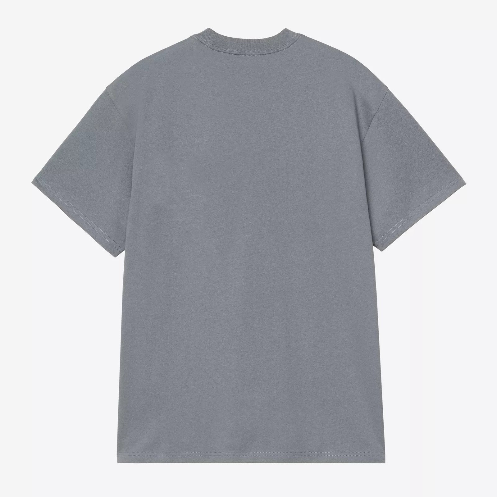 Carhartt WIP Longhand Pocket T-Shirt - Cozy Blue / White