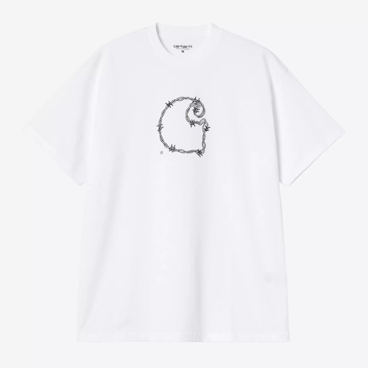 Carhartt WIP Barbwire T-Shirt - White