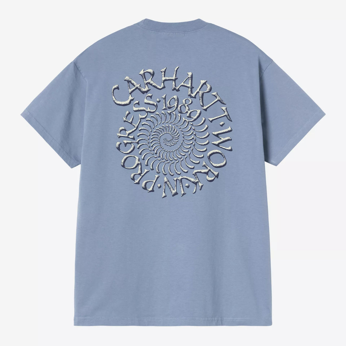 Carhartt WIP Spirals T-Shirt - Gentle Blue