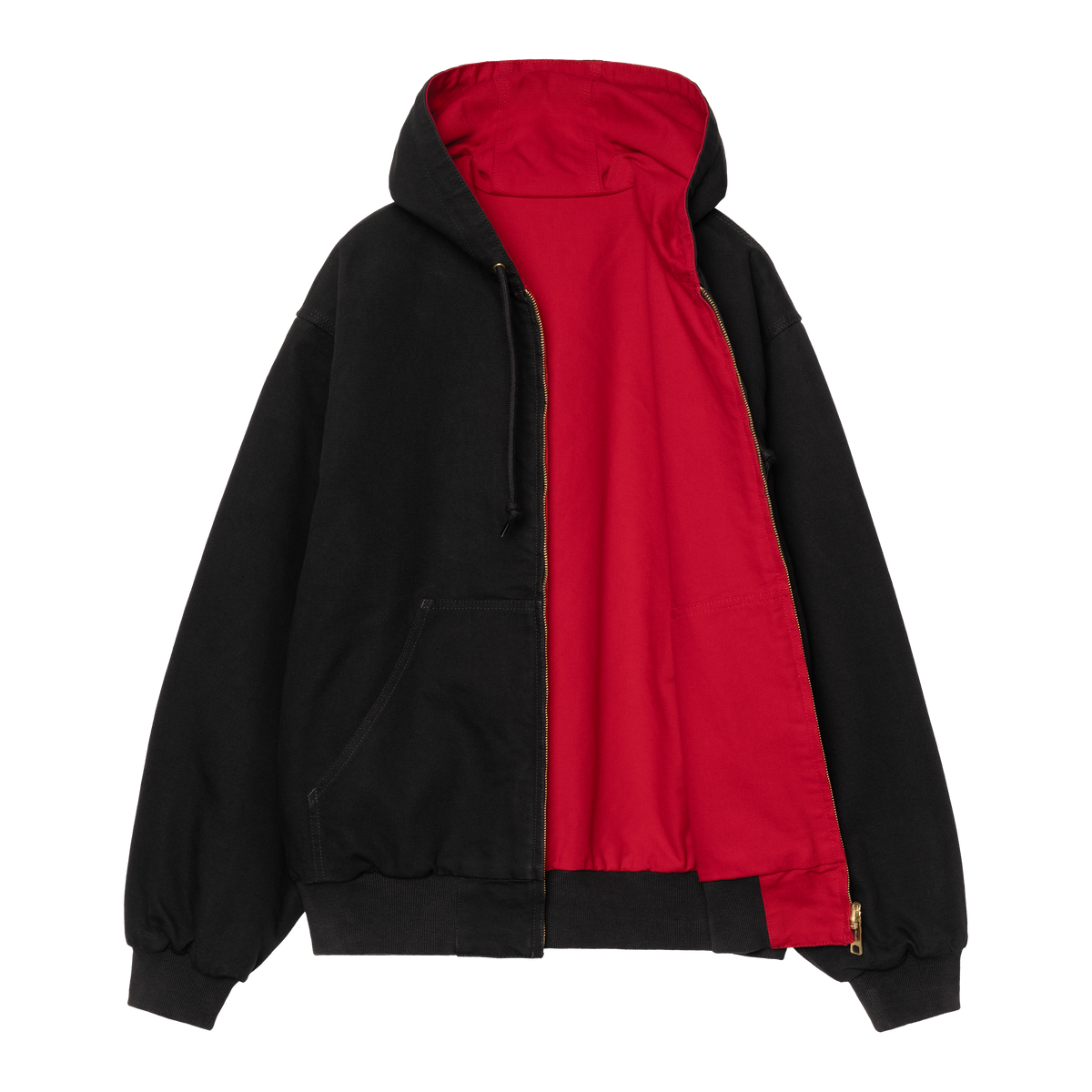 Carhartt WIP 50 Years Anniversary OG Active Jacket Denim - Black / USA Red rinsed