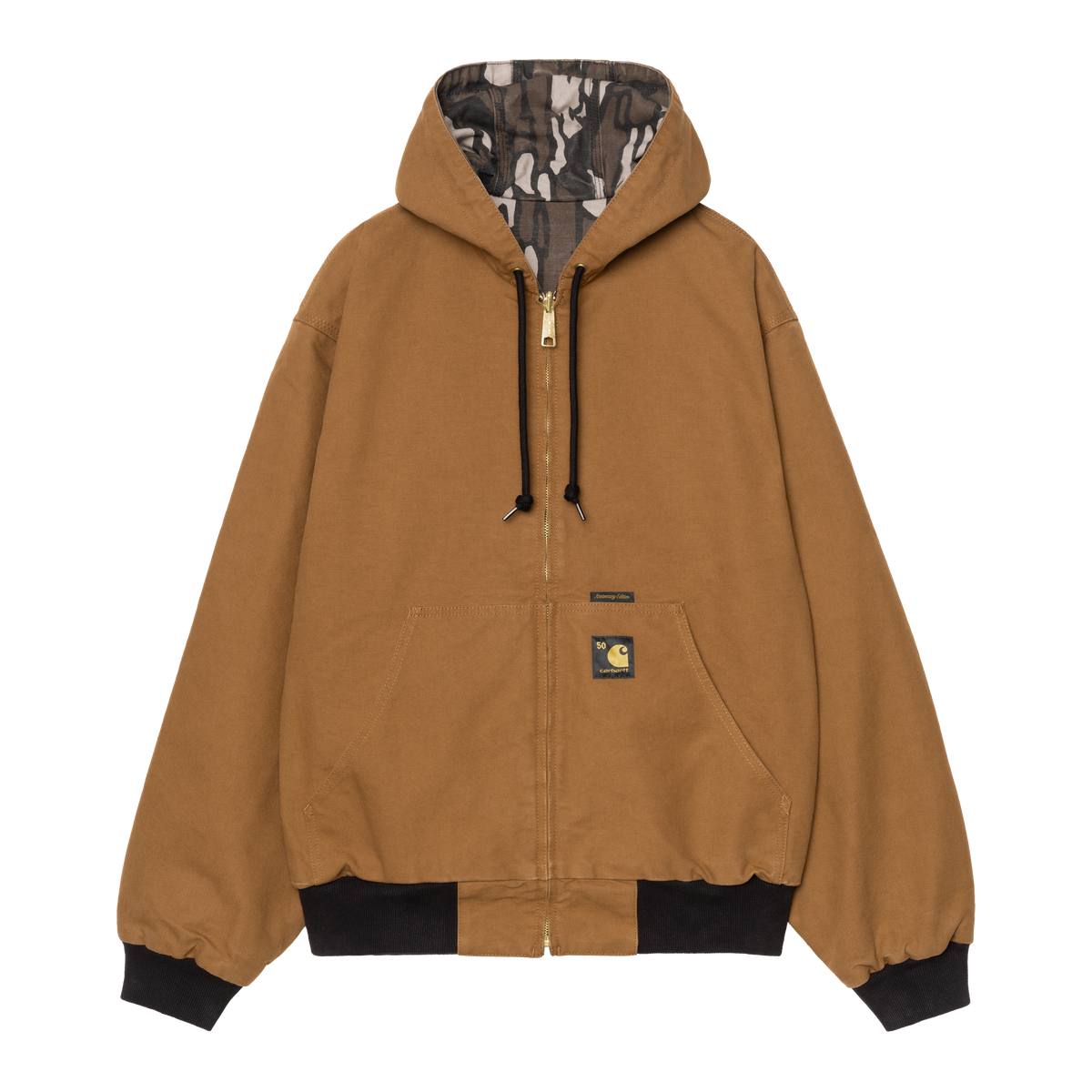 Carhartt 50 Years Anniversary OG Active Jacket Denim - Hamilton Brown / Camo Treb