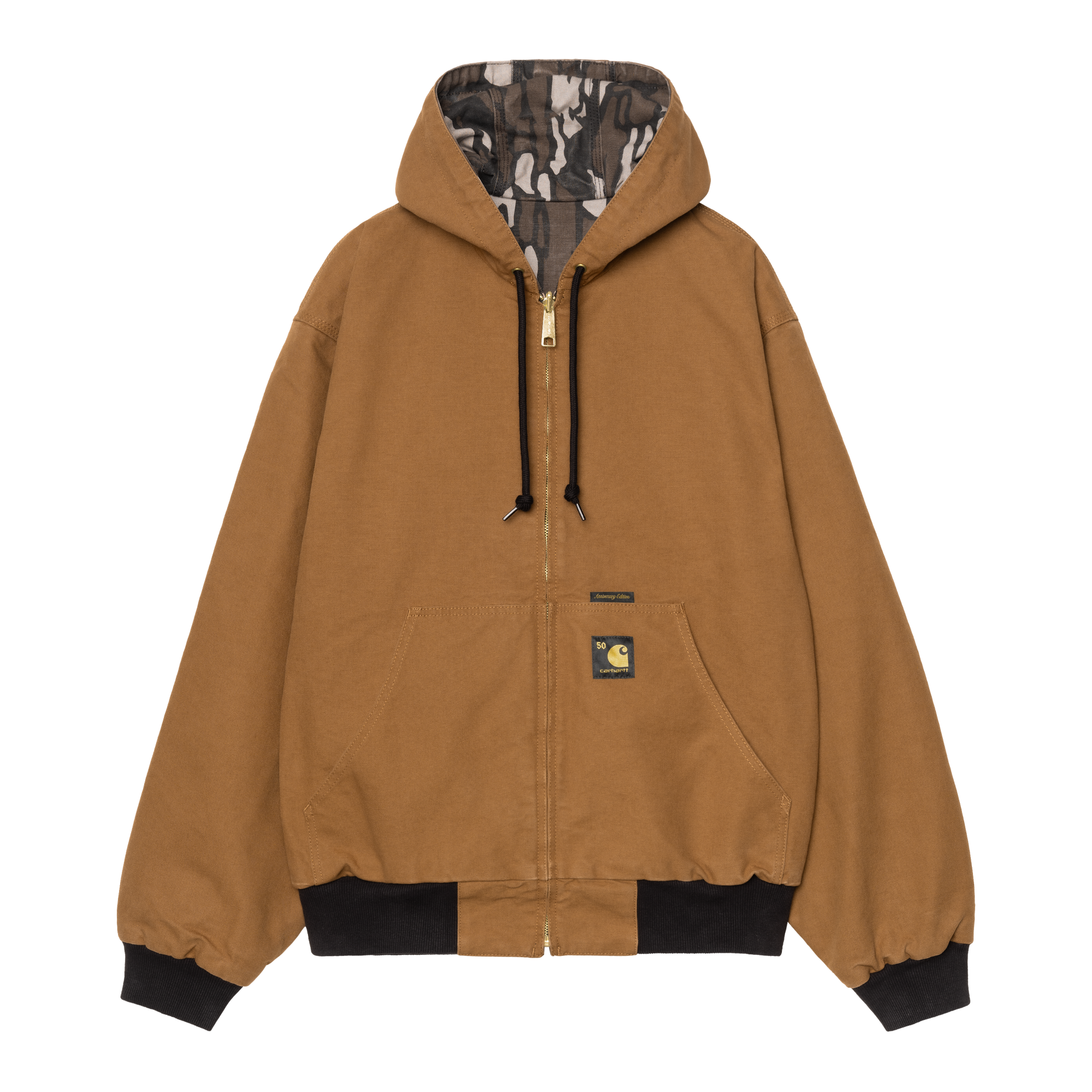 Carhartt 50 Years Anniversary OG Active Jacket Denim - Hamilton Brown / Camo Treb