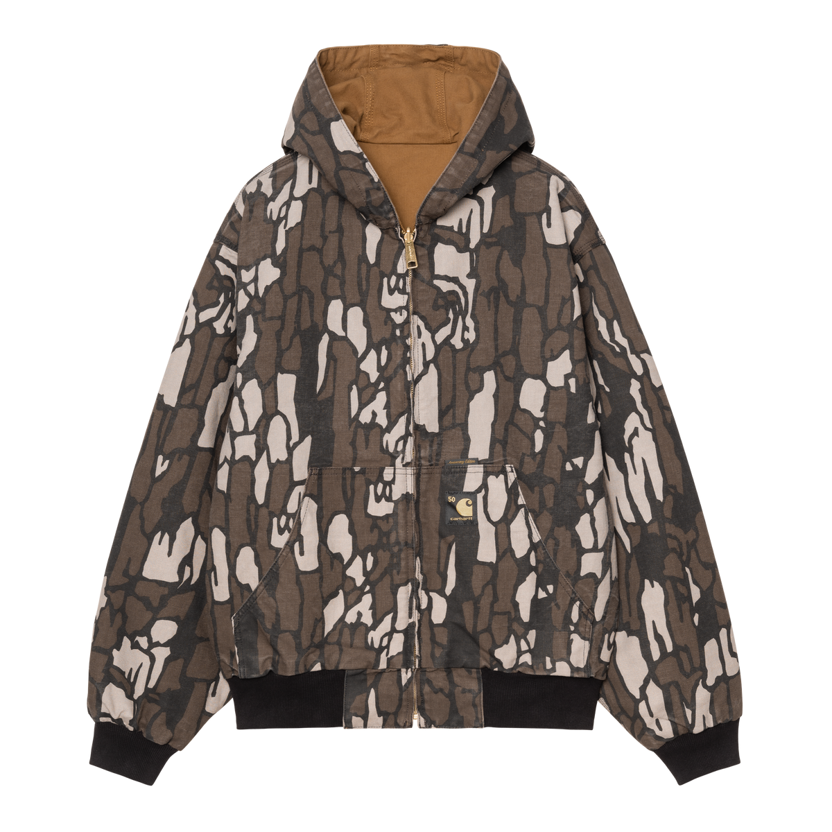 Carhartt 50 Years Anniversary OG Active Jacket Denim - Hamilton Brown / Camo Treb