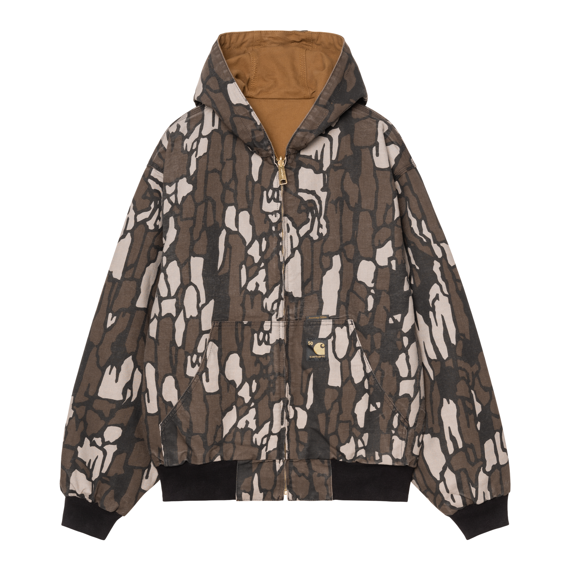 Carhartt 50 Years Anniversary OG Active Jacket Denim - Hamilton Brown / Camo Treb