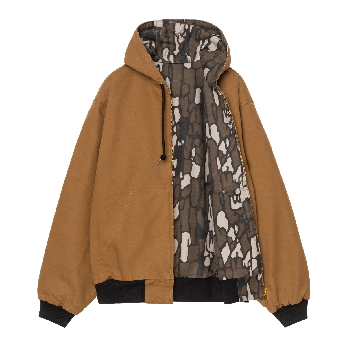 Carhartt 50 Years Anniversary OG Active Jacket Denim - Hamilton Brown / Camo Treb