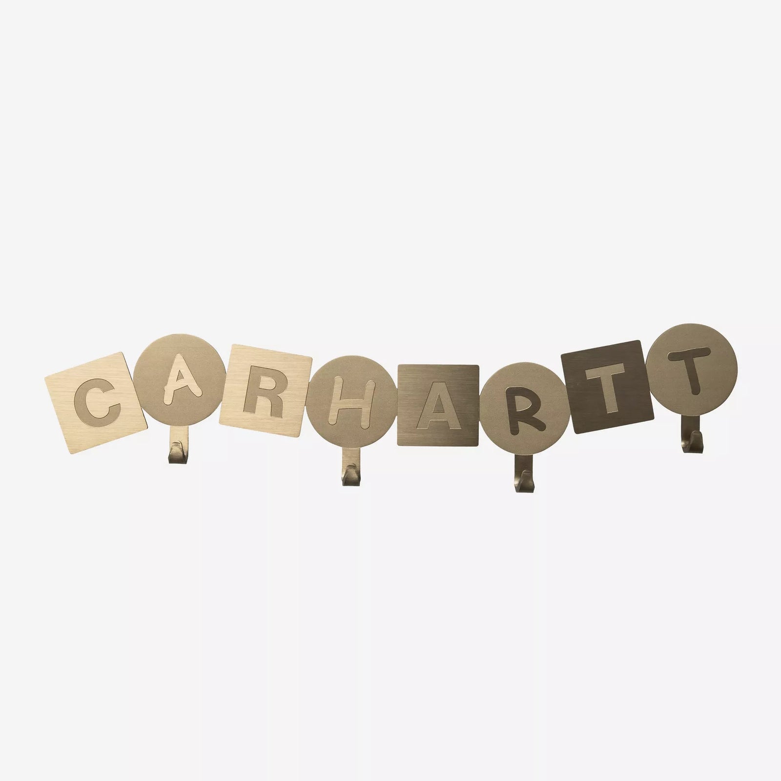 Carhartt WIP ABC Wall Coat Hanger - Gold