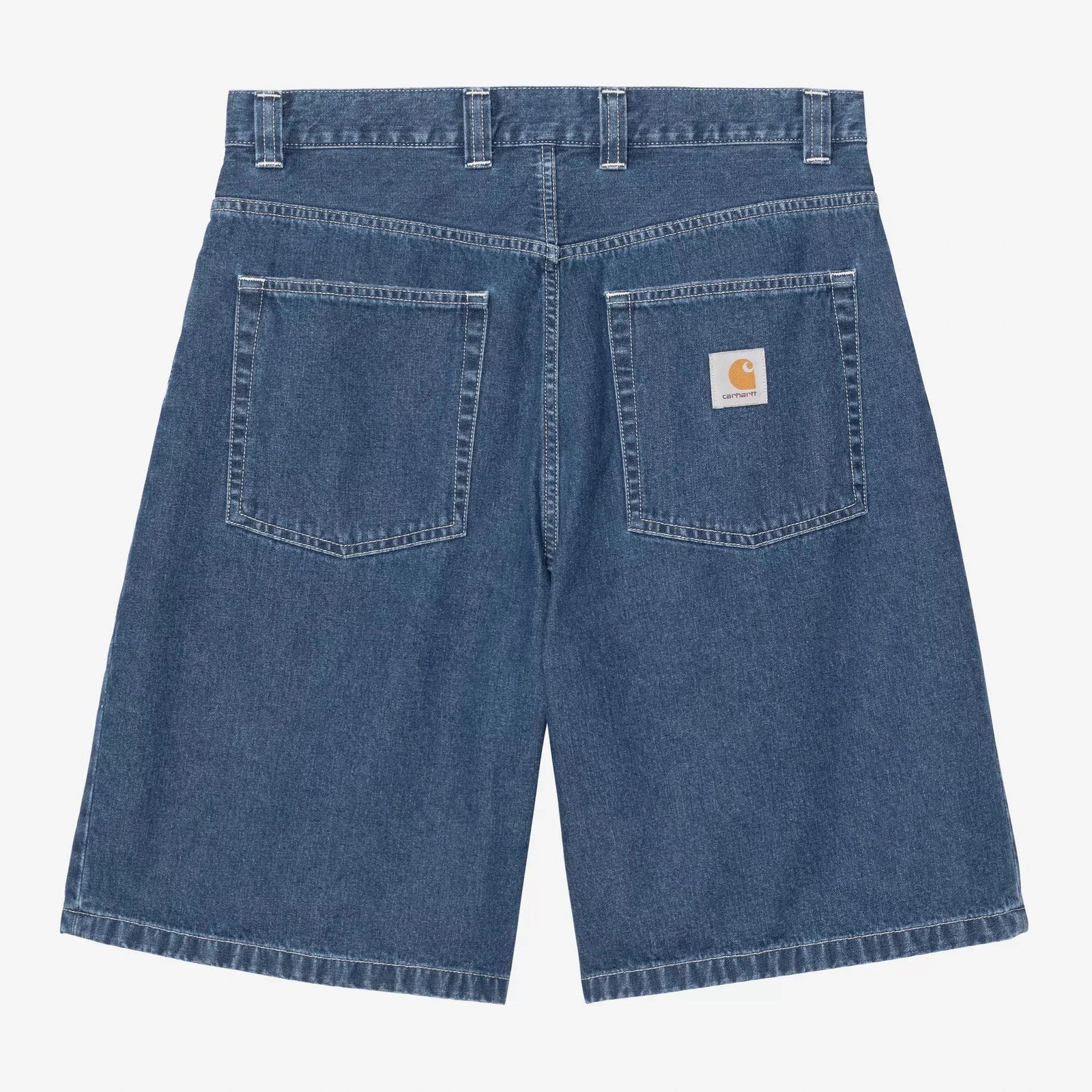 Carhartt WIP Brandon Short - Blue Stone Washed Norco