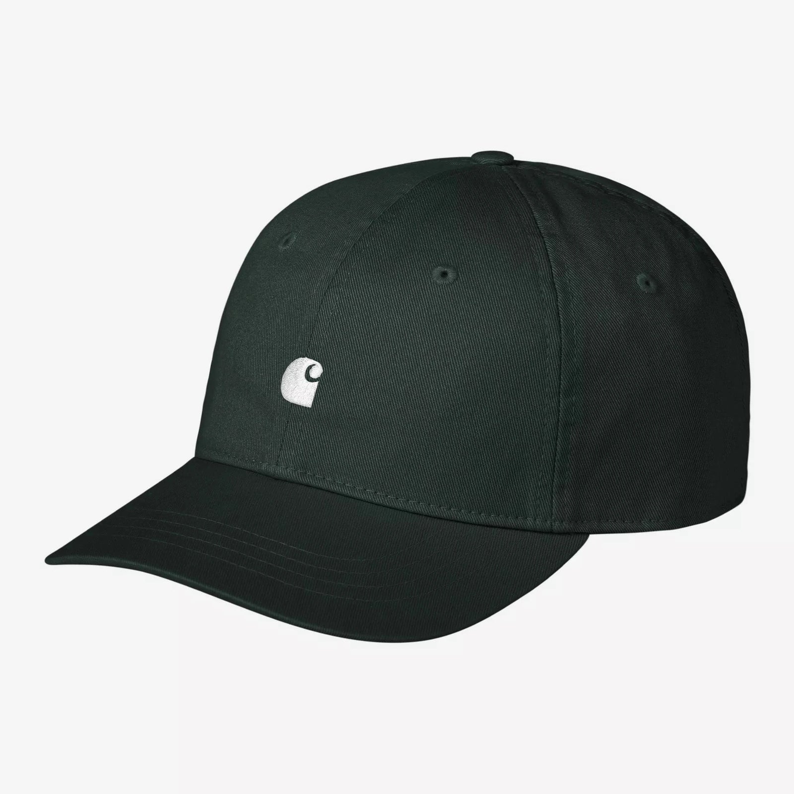 Carhartt WIP Madison Logo Cap - Dark Scarab / White
