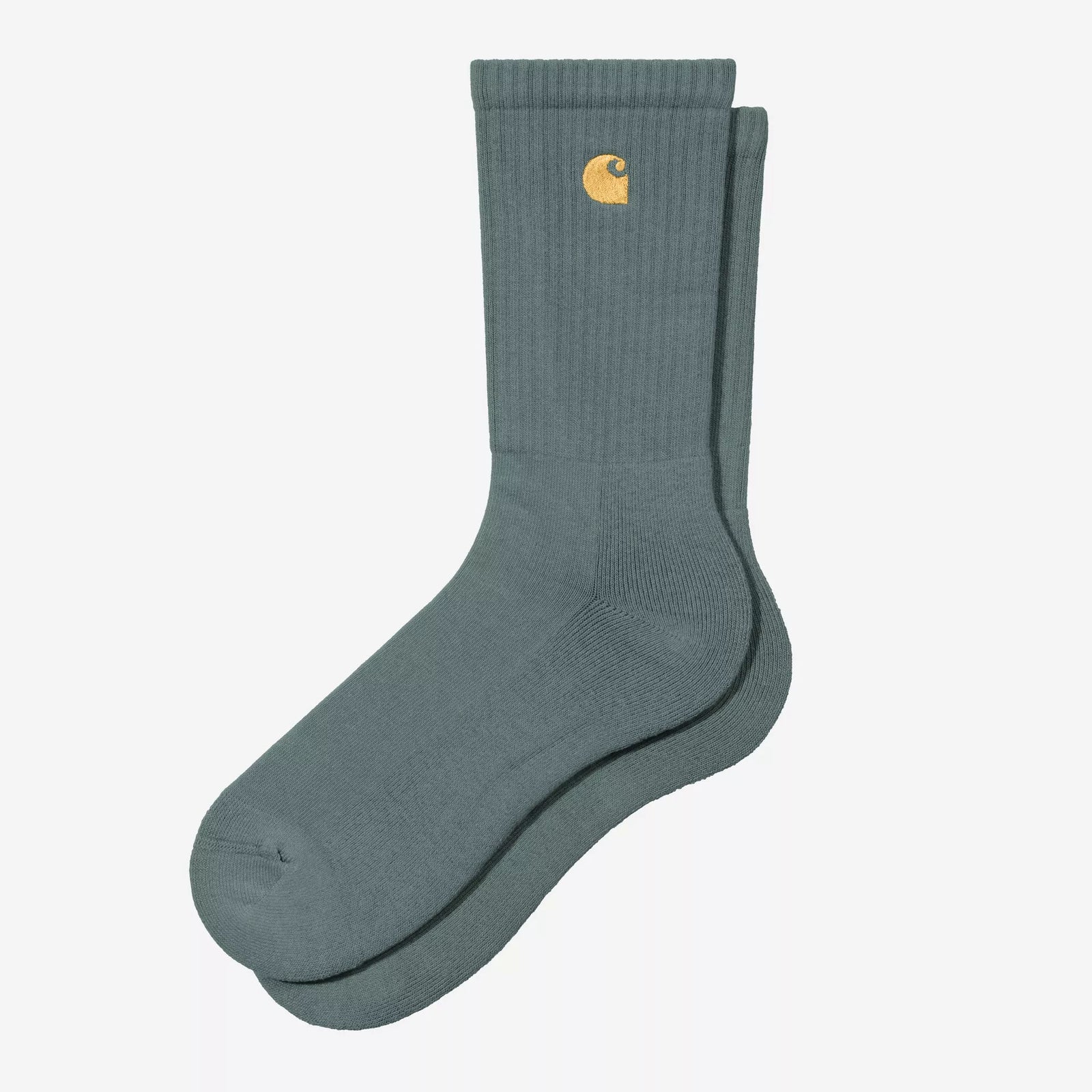 Carhartt WIP Chase Socks - Velvet Green / Gold