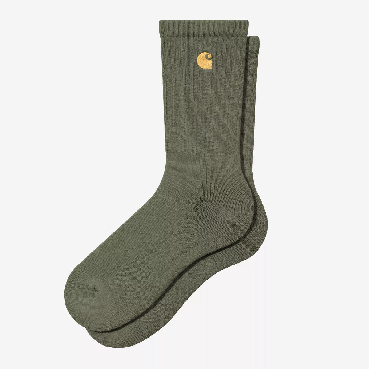 Carhartt WIP Chase Socks - Leaf / Gold