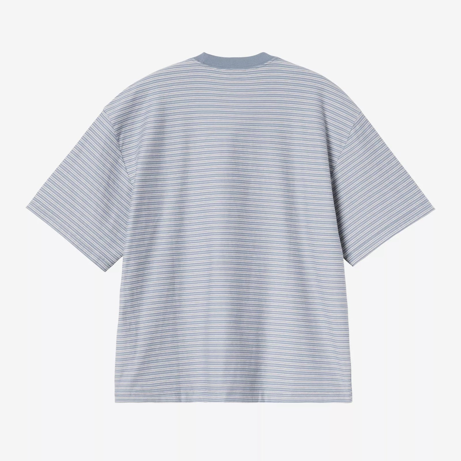 Carhartt WIP Dupree T-Shirt - Shady Blue Stripe