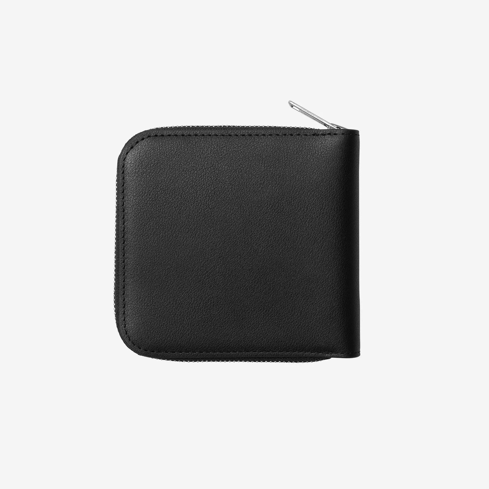Carhartt WIP Leather Wallet - Black / Silver