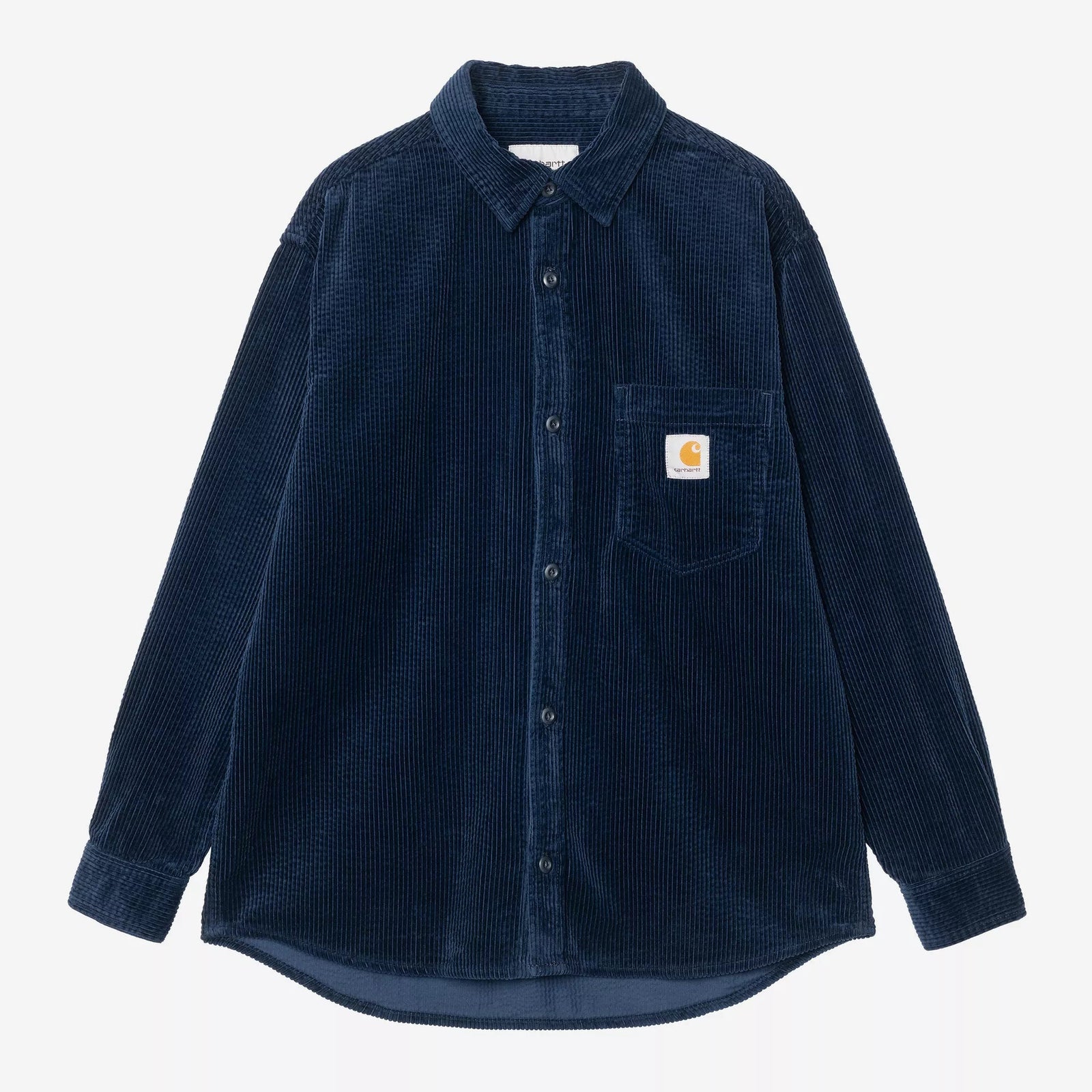Carhartt WIP L/S Loyde Shirt - Dark Navy