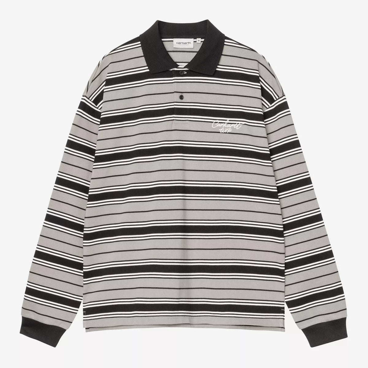 Carhartt WIP Devitt Rugby Shirt - Shady Grey