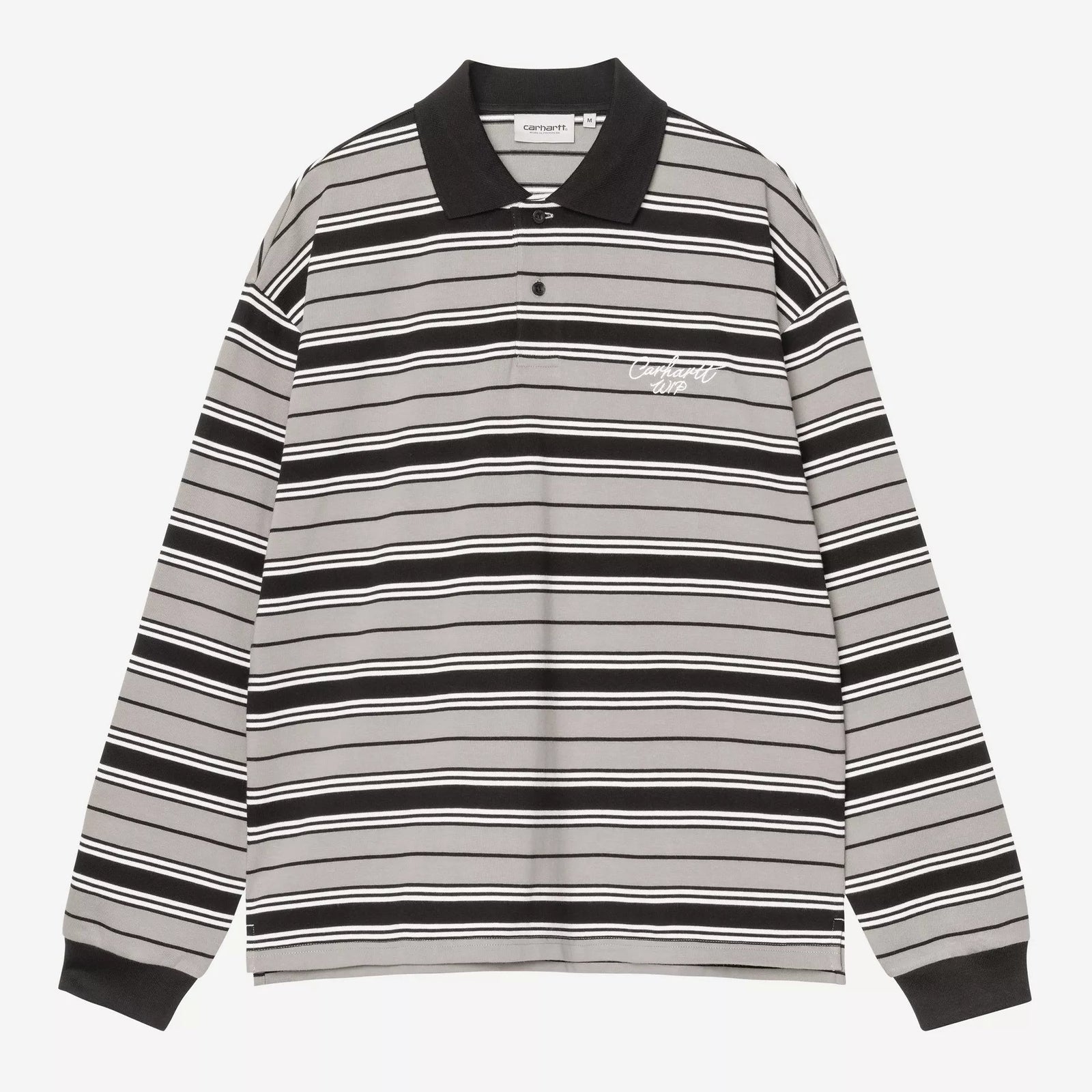Carhartt WIP Devitt Rugby Shirt - Shady Grey