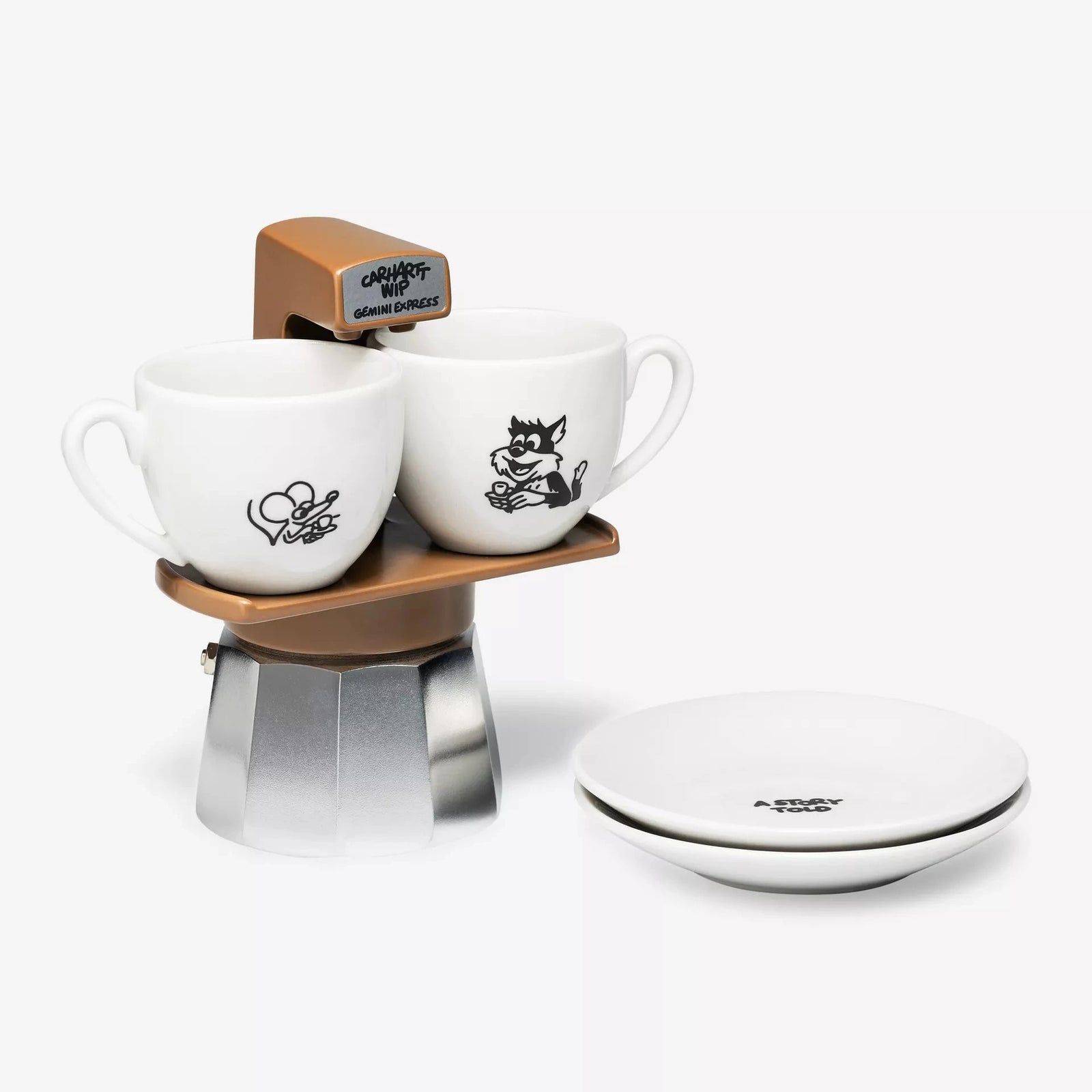 Carhartt WIP Coffee Break Espresso Maker - Brown