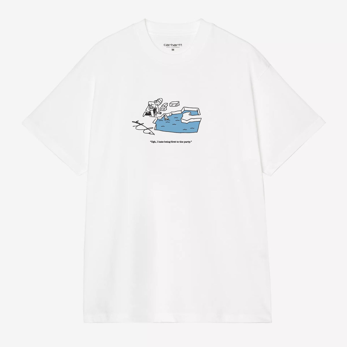 Carhartt WIP Ice Fishing T-Shirt - White