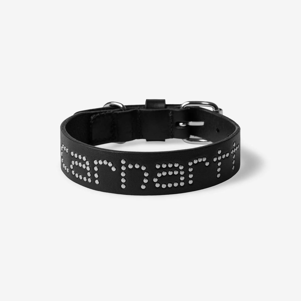 Carhartt WIP SM Script Studs Dog Collar - Black