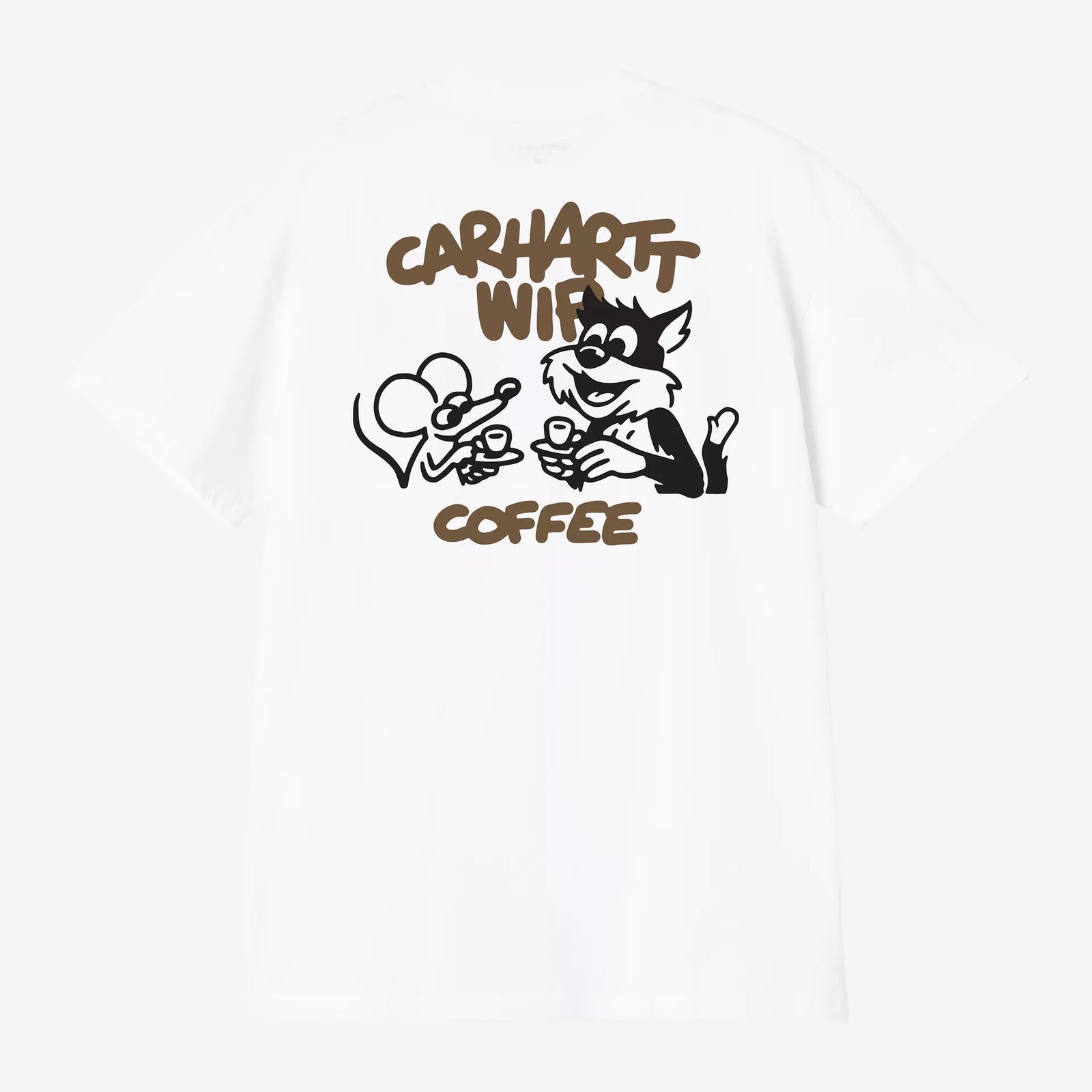 Carhartt WIP Coffee Break T-Shirt - White