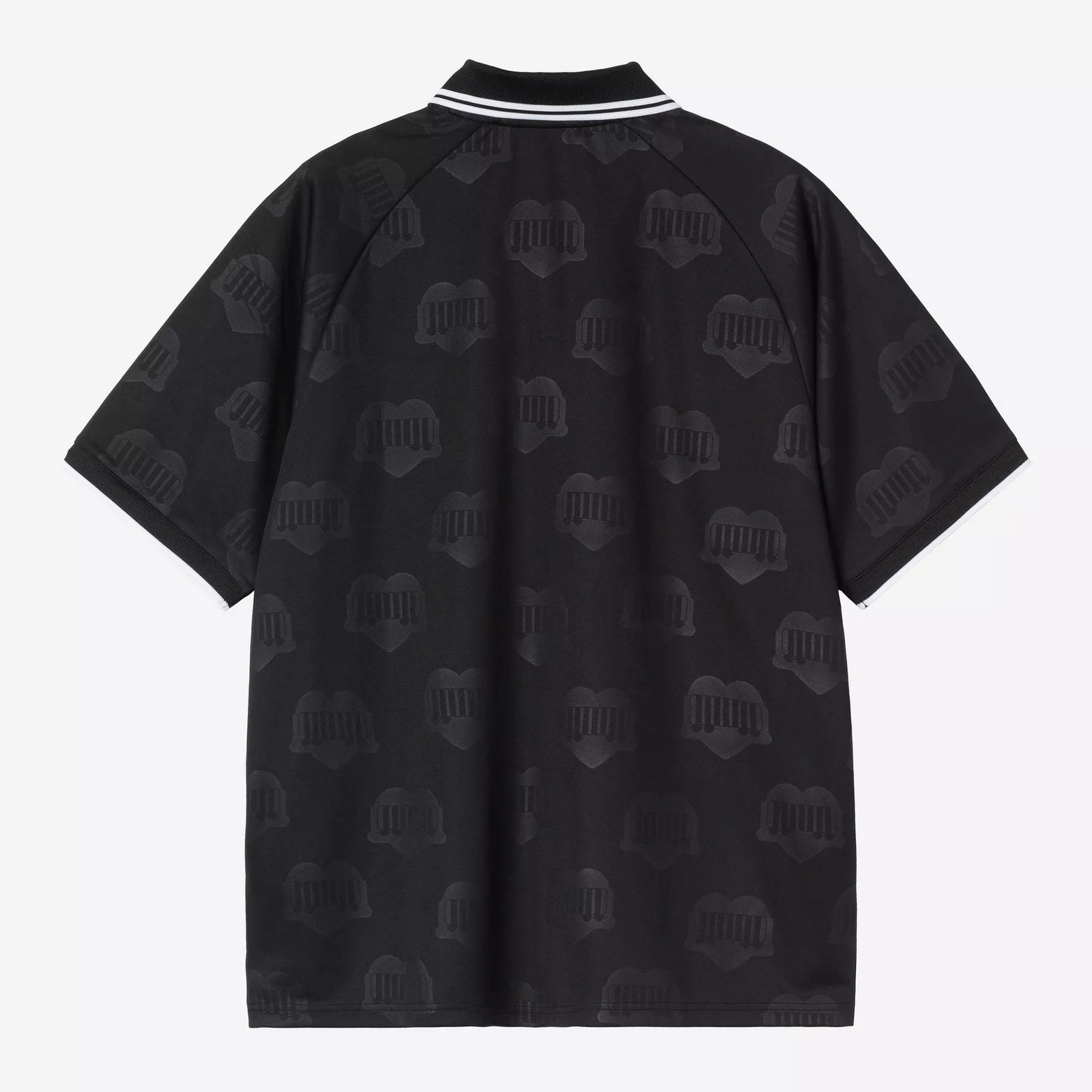 Carhartt WIP Terrace Football T-Shirt - Heart Train Jacquard / Black