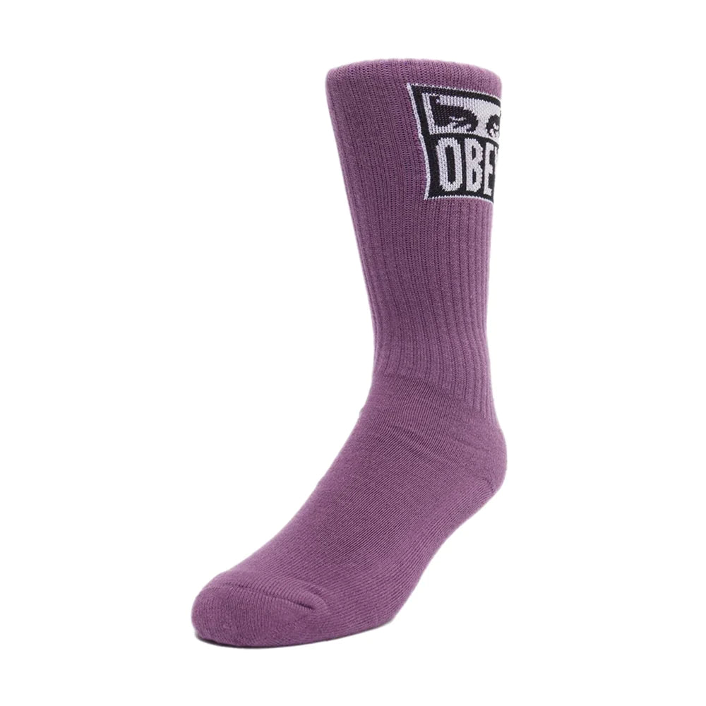Obey Eyes Icon Socks - Wineberry