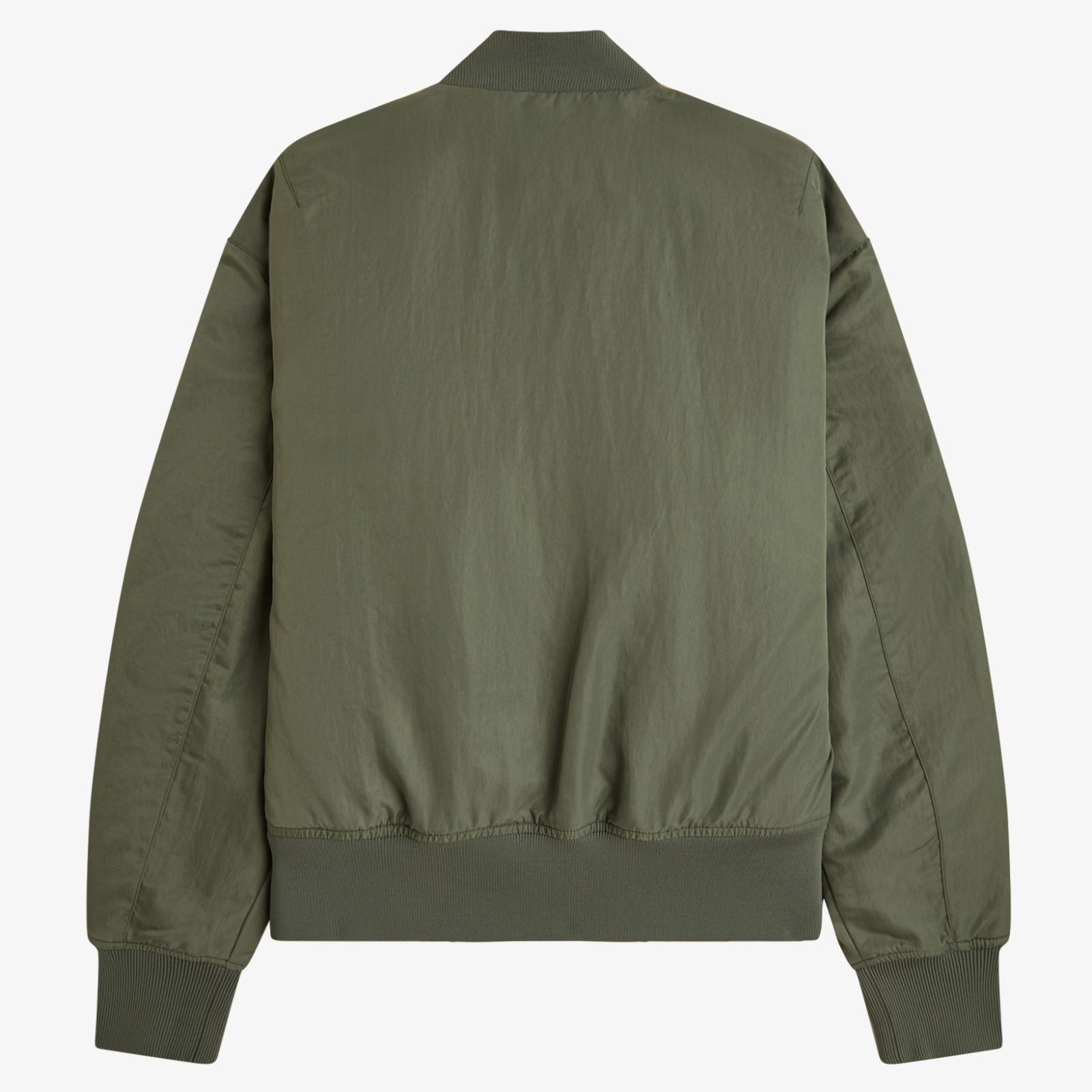 Fred Perry Quilted Tennis Bomber Jacket - Laurel Wreath Green