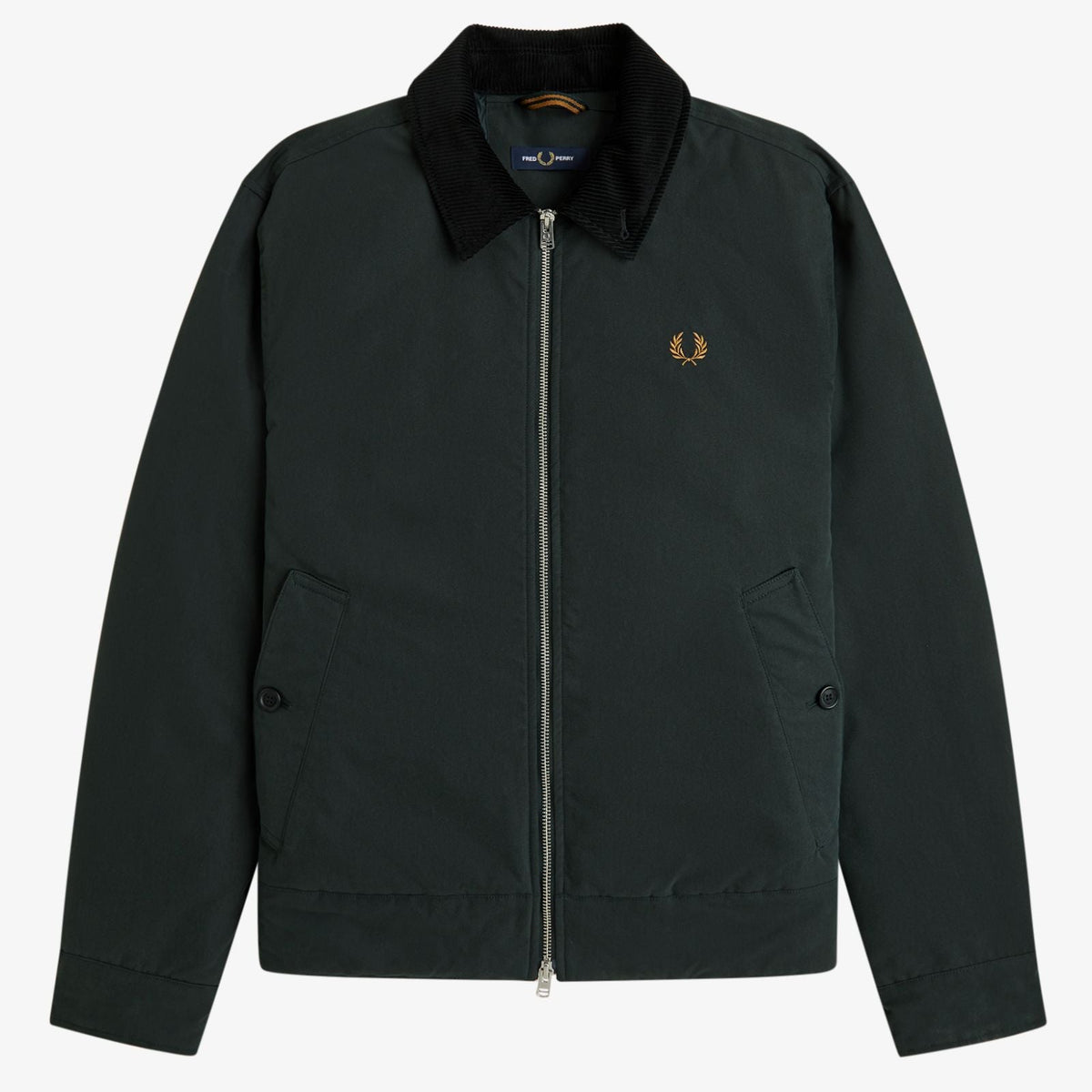 Fred Perry Caban Jacket - Night Green