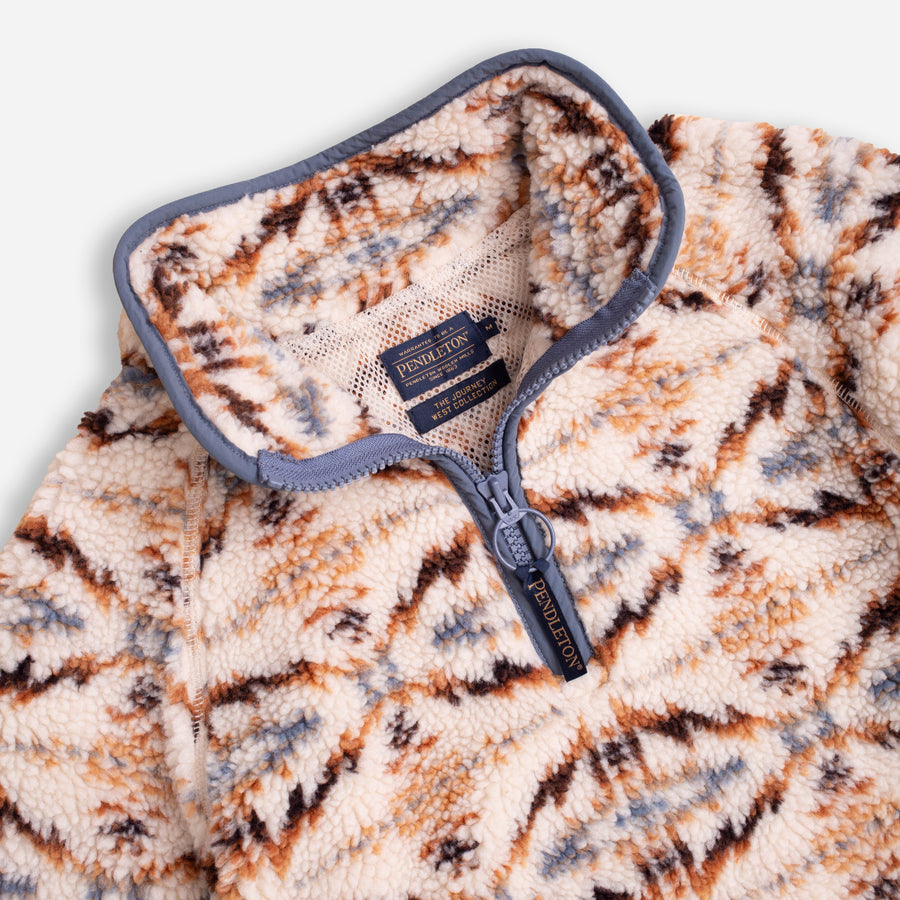 Pendleton 1/4 Zip Fleece - Trapper Peak