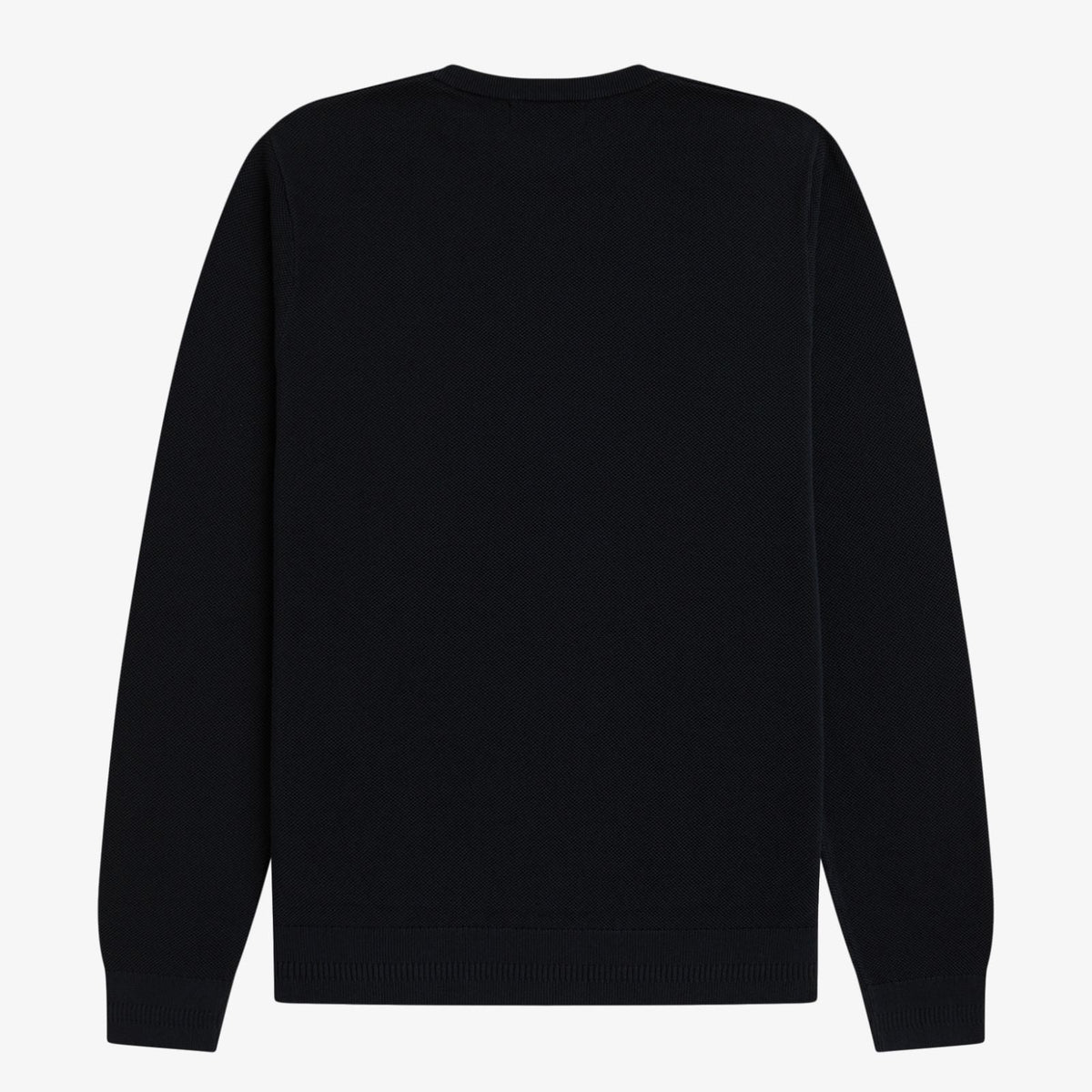 Fred Perry Pique Stitch Jumper - Navy