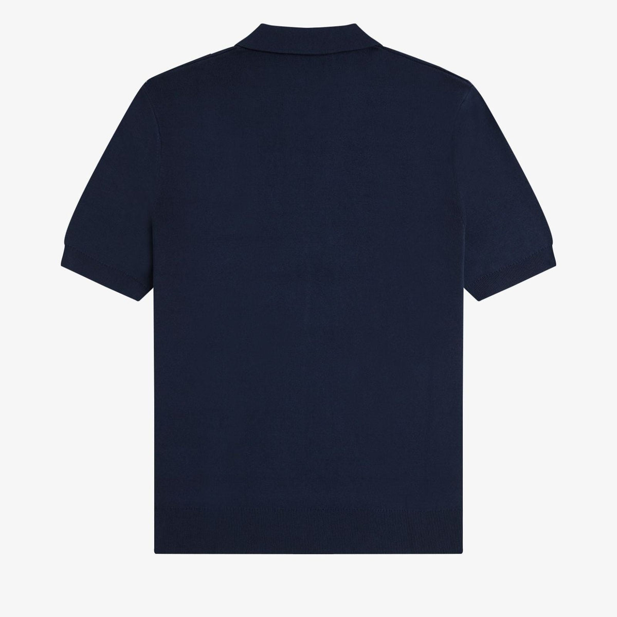 Fred Perry Textured Stripe Knit - Dark Airforce