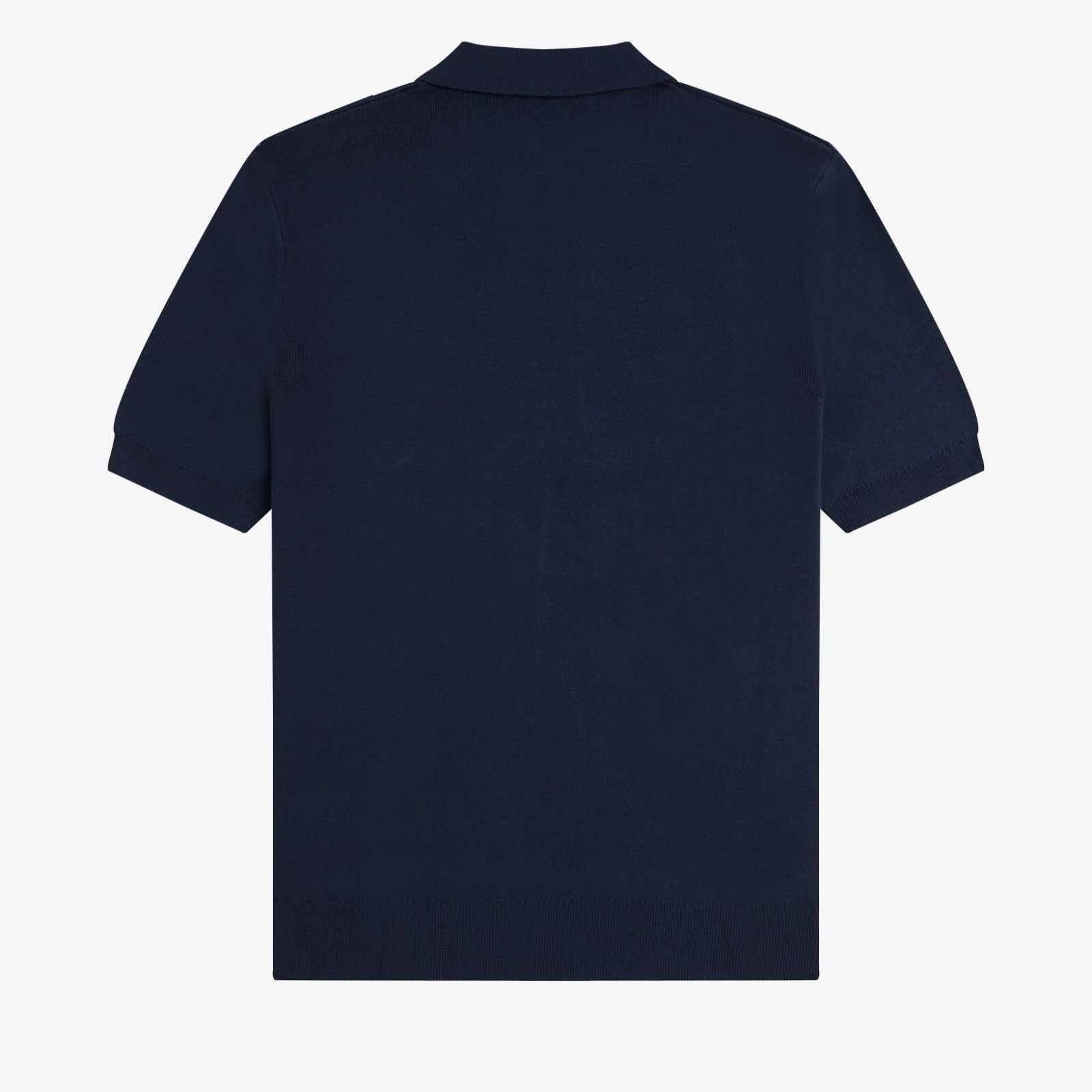 Fred Perry Textured Stripe Knit - Dark Airforce