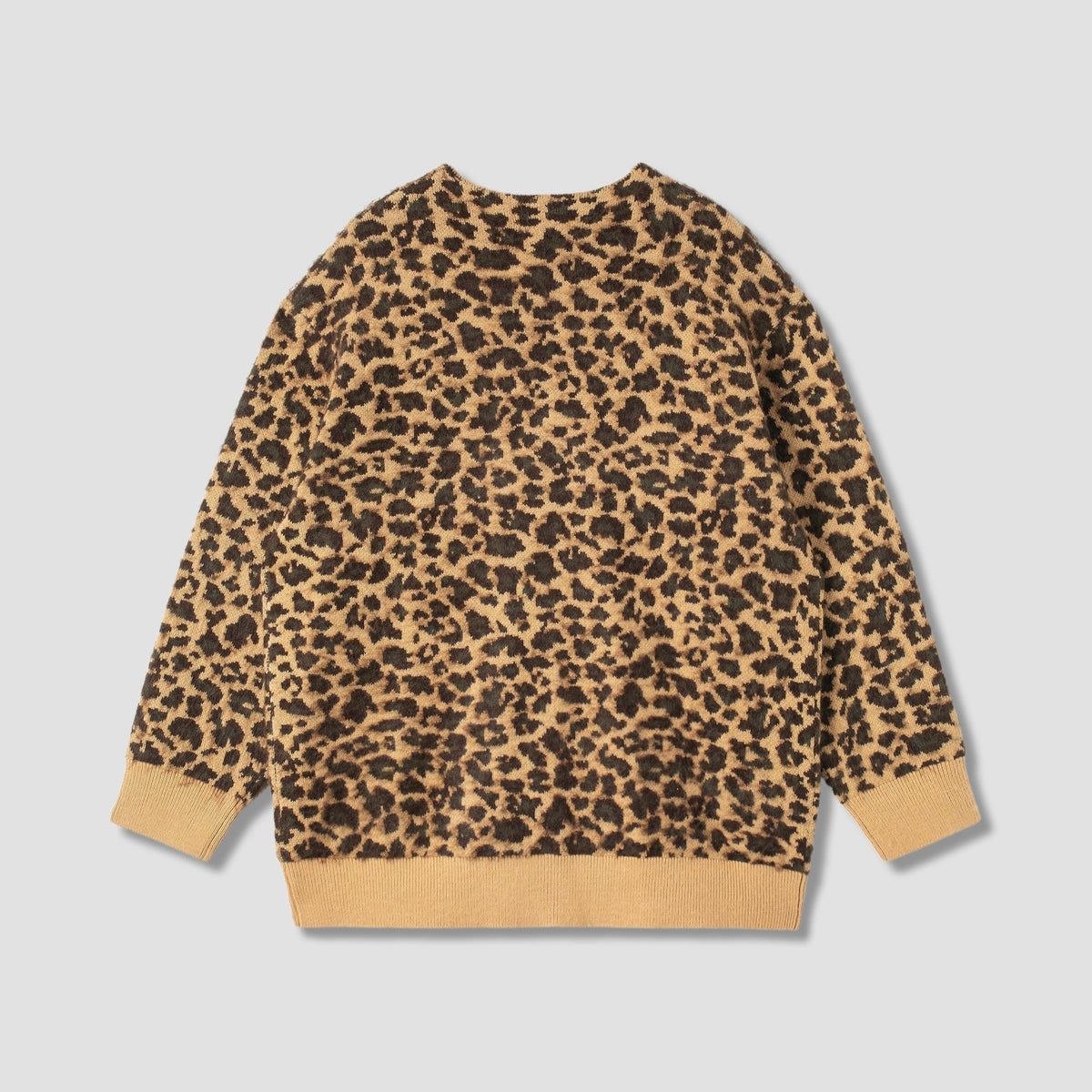 Stan Ray Knitted Cardigan - Leopard Camo