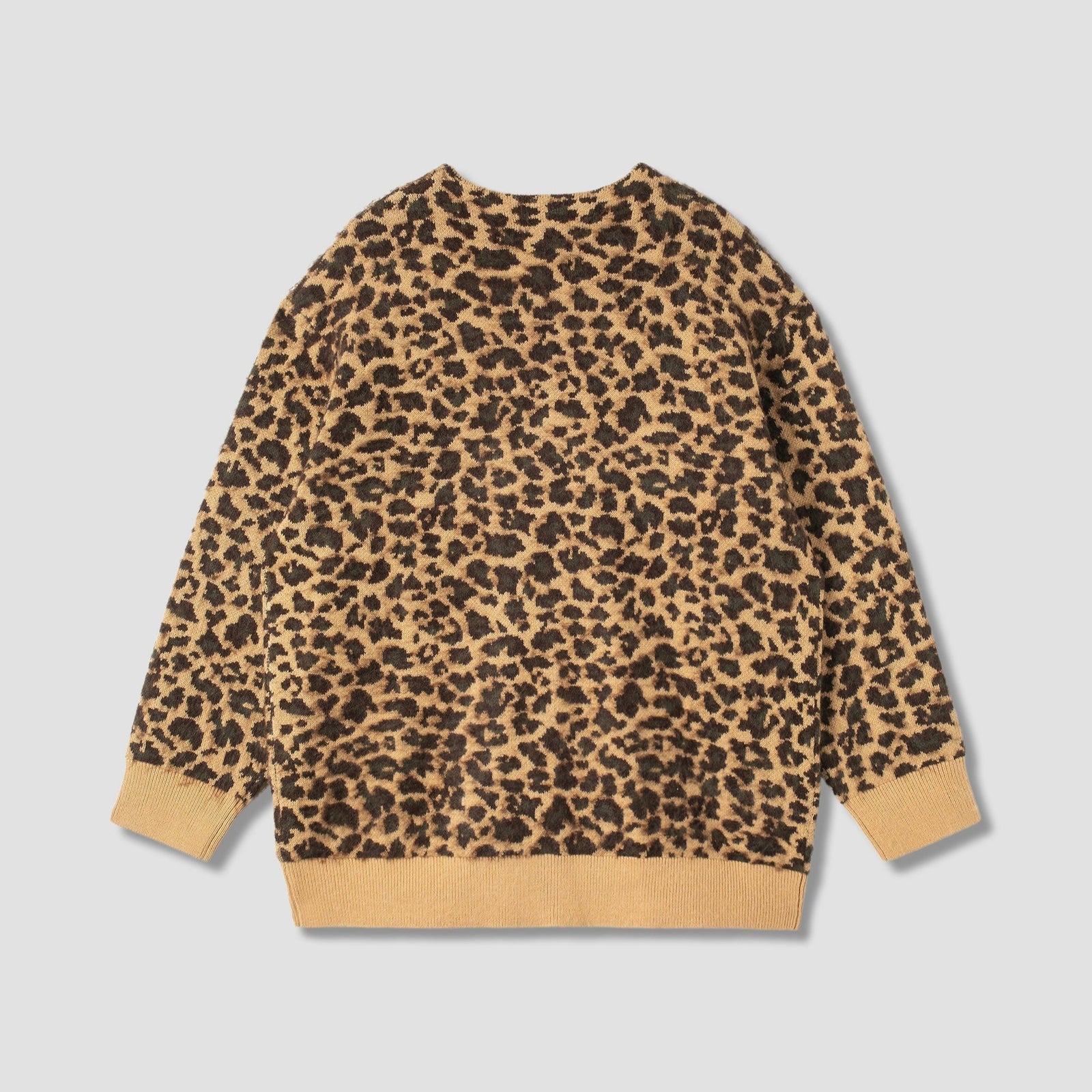 Stan Ray Knitted Cardigan - Leopard Camo