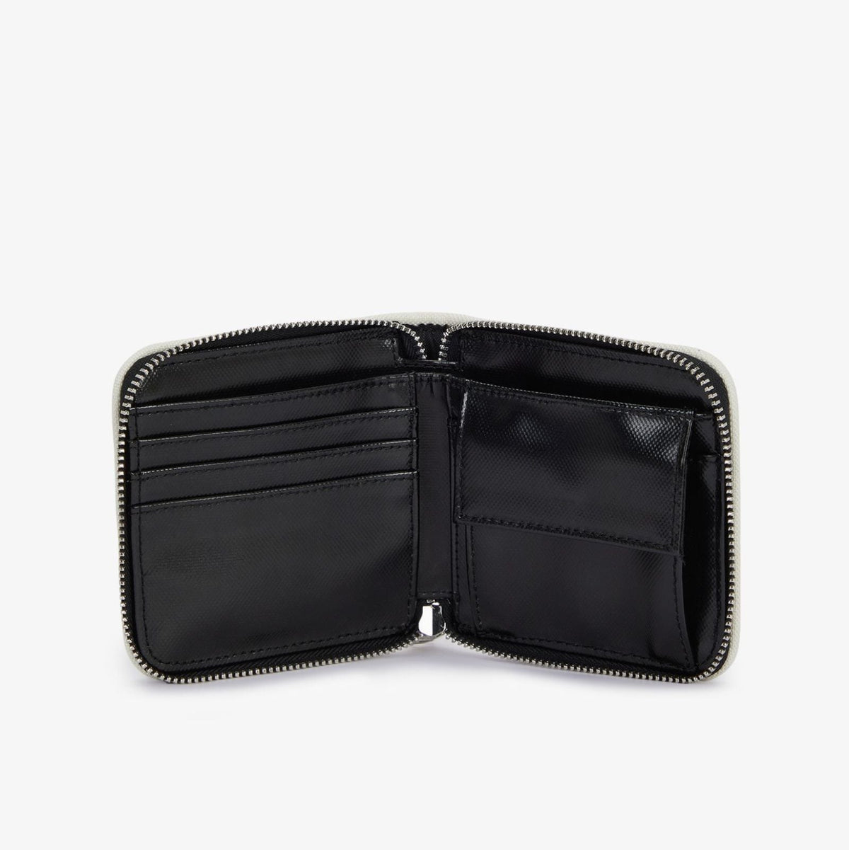 Fred Perry Zip Around Wallet - Black / Ecru
