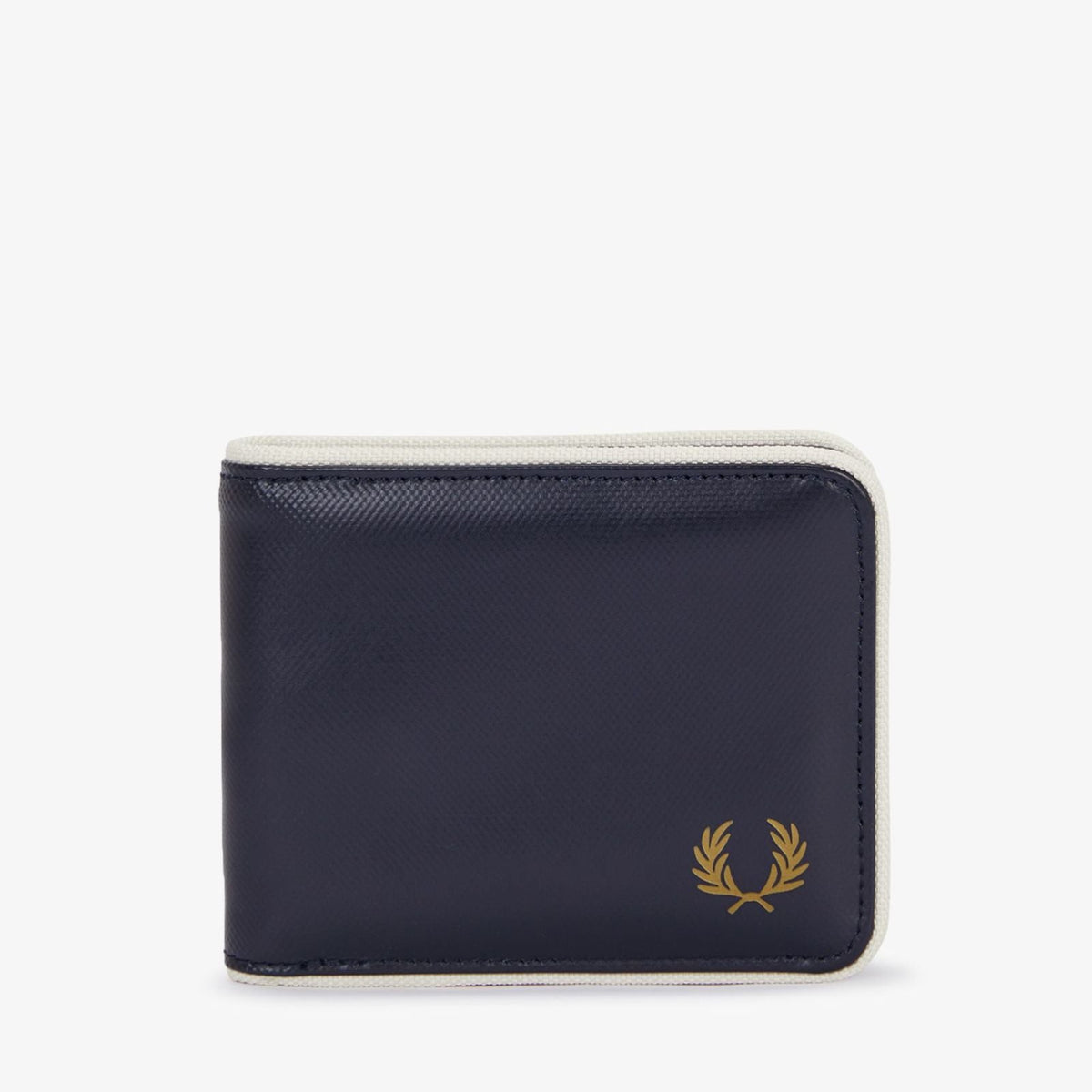 Fred Perry Coated Billfold - Navy / Ecru