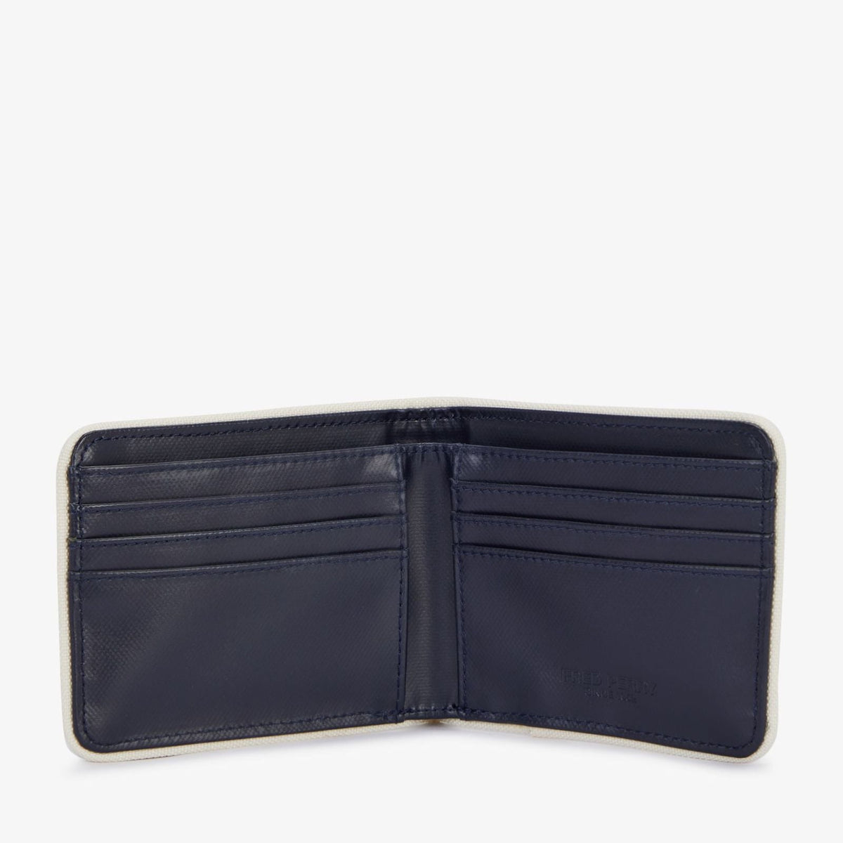 Fred Perry Coated Billfold - Navy / Ecru