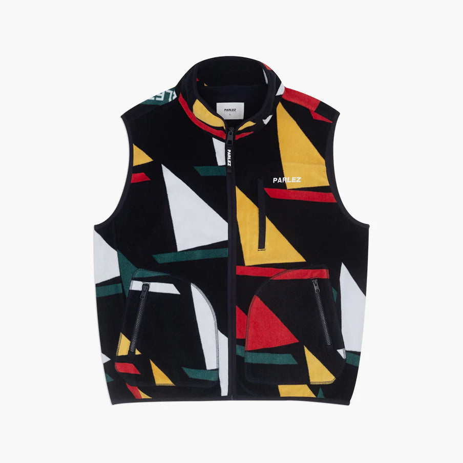 Parlez Lark Fleece Gilet - Multi