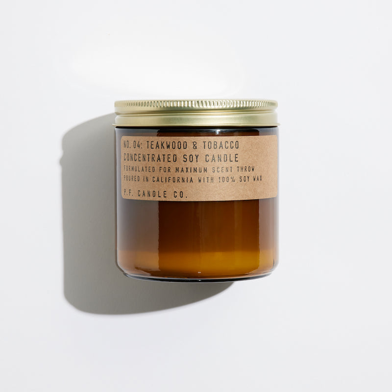 PF Standard Jar Candle - Teakwood & Tobacco